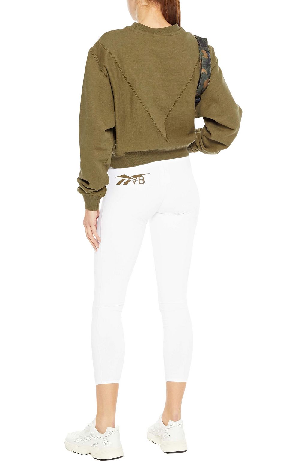 REEBOK X VICTORIA BECKHAM Cropped stretch leggings