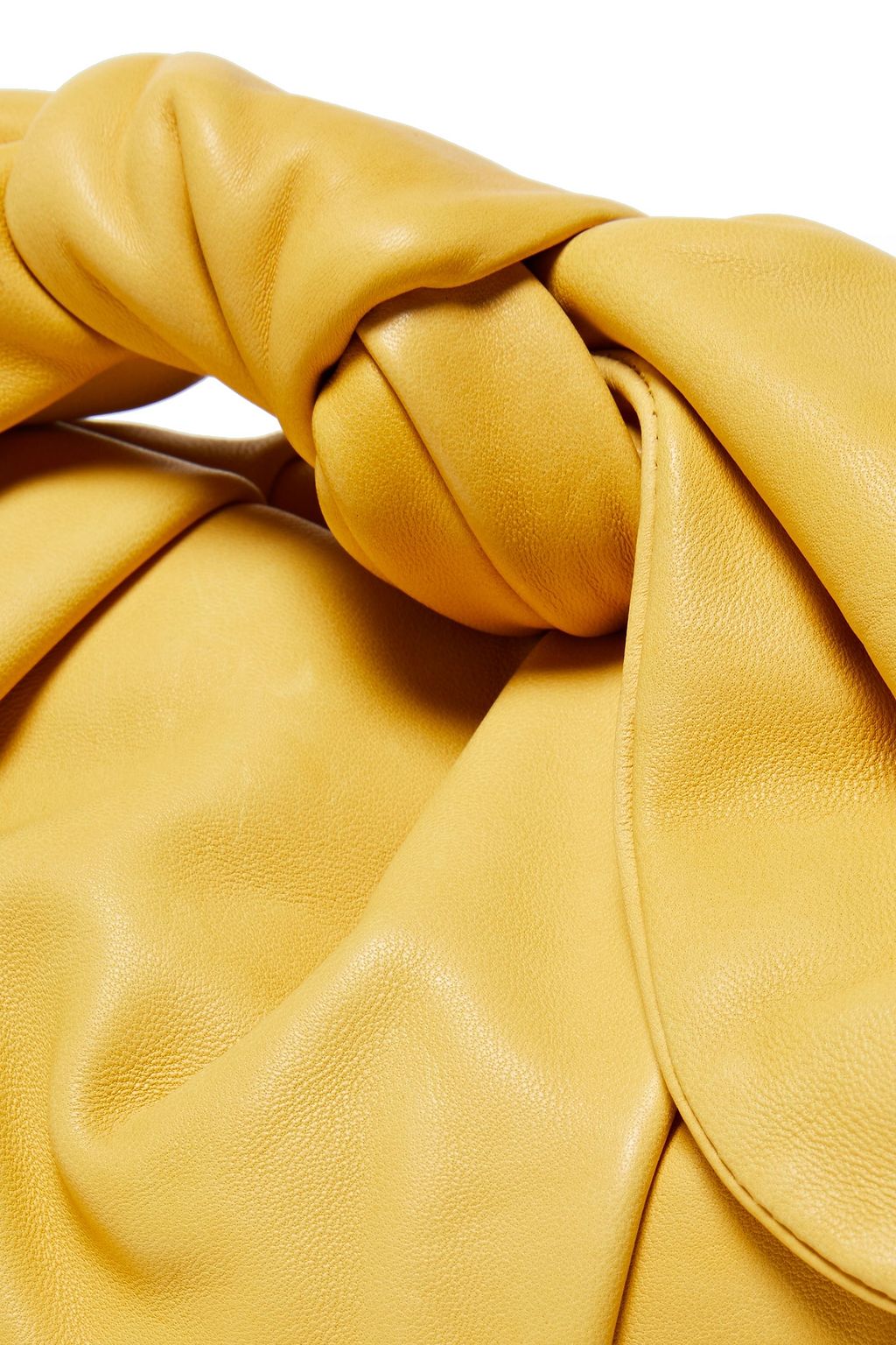 REJINA PYO Nane knotted lamé tote