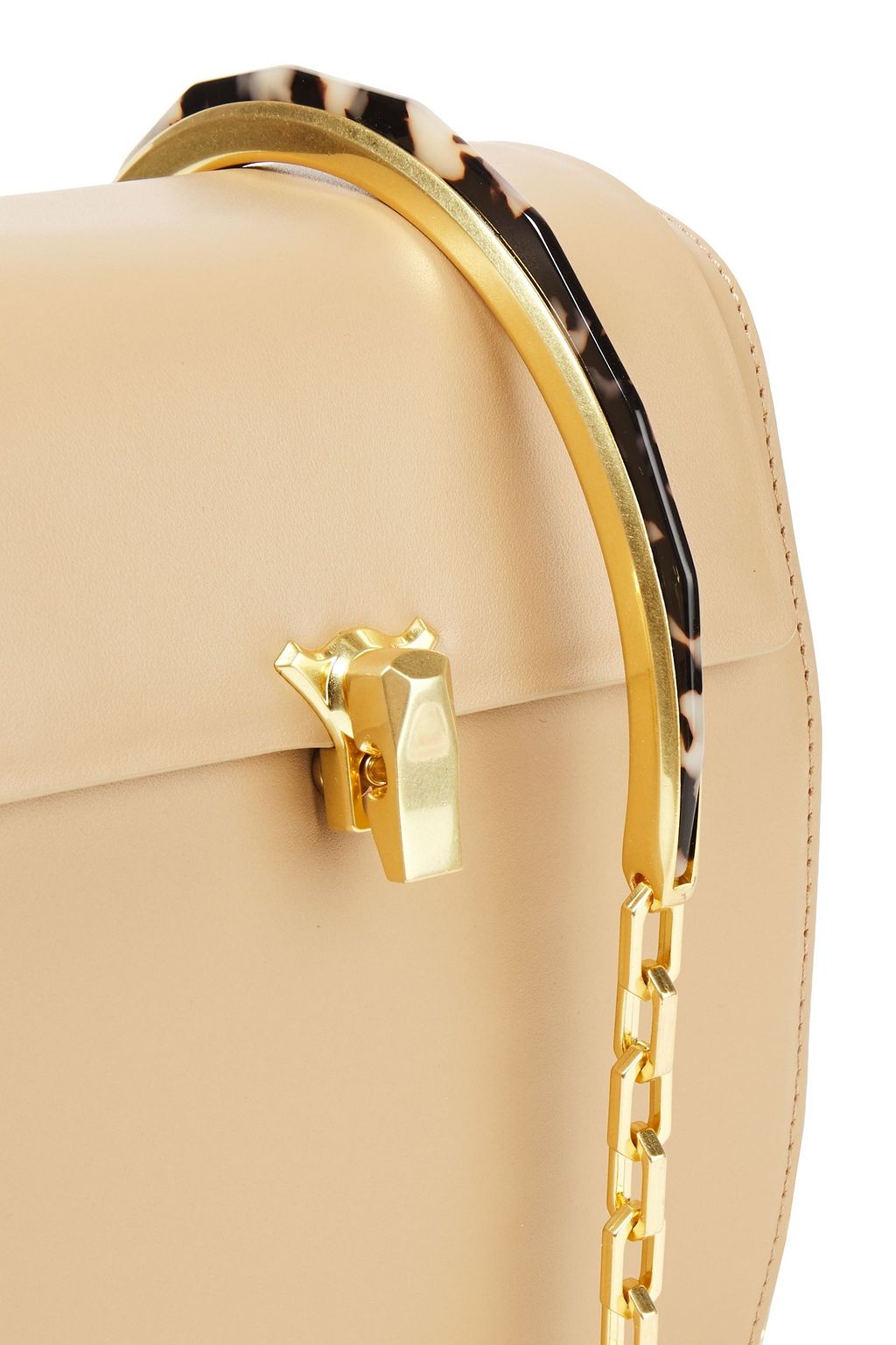 THE VOLON PO Box leather shoulder bag