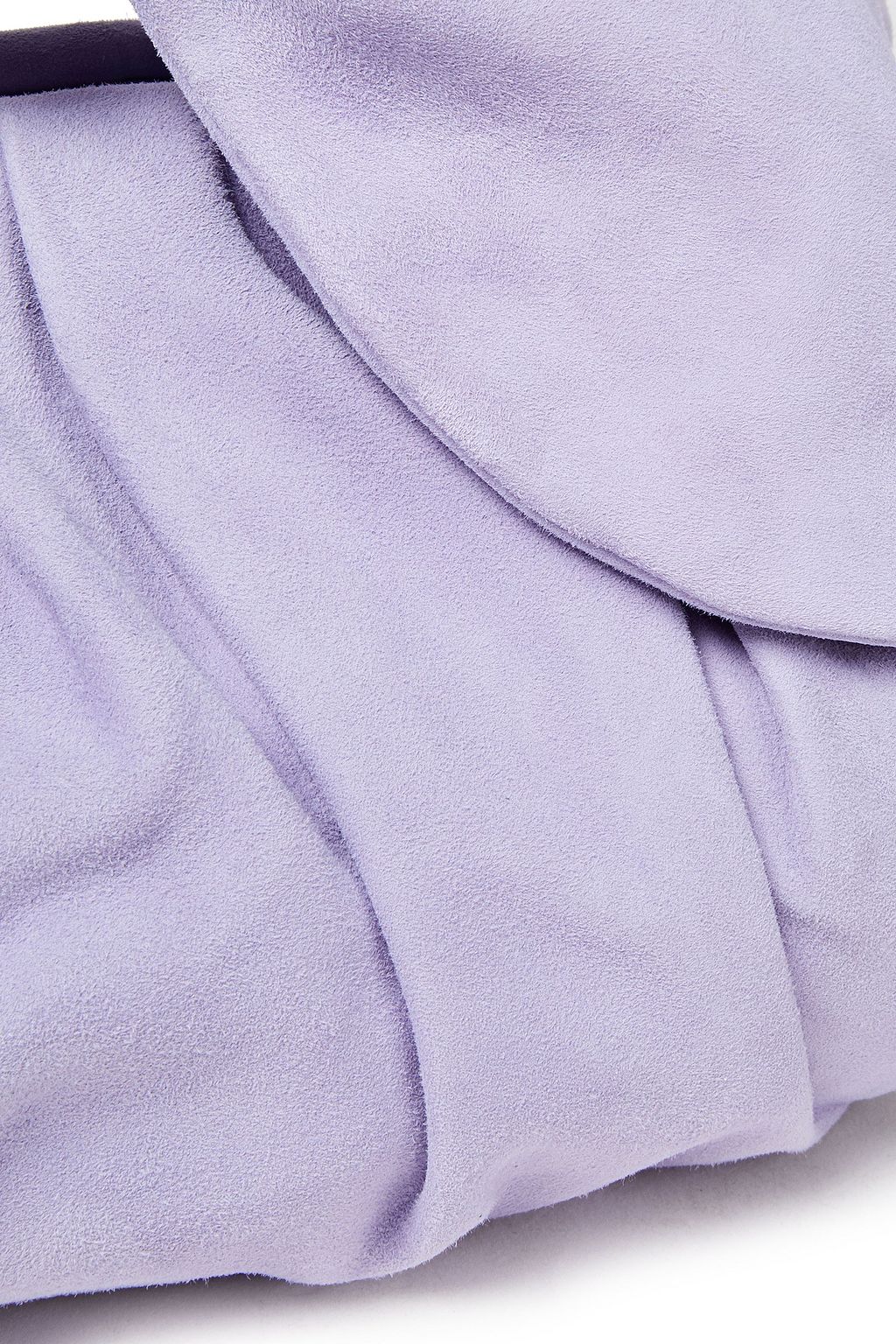 REJINA PYO Nane knotted lamé tote