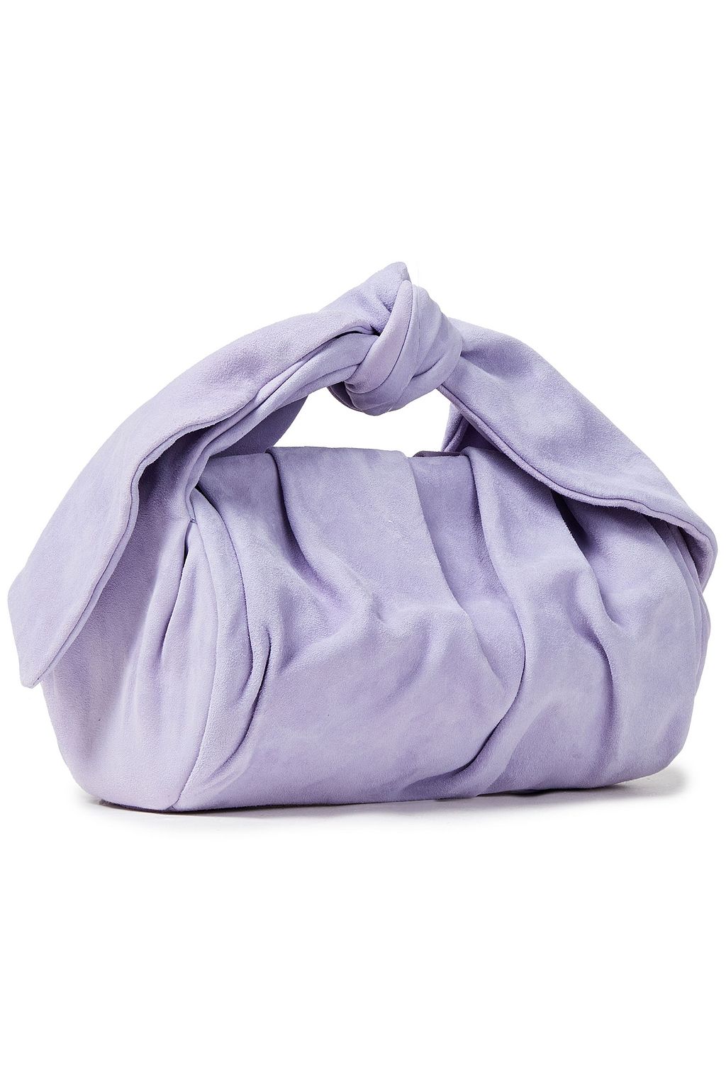 REJINA PYO Nane knotted lamé tote