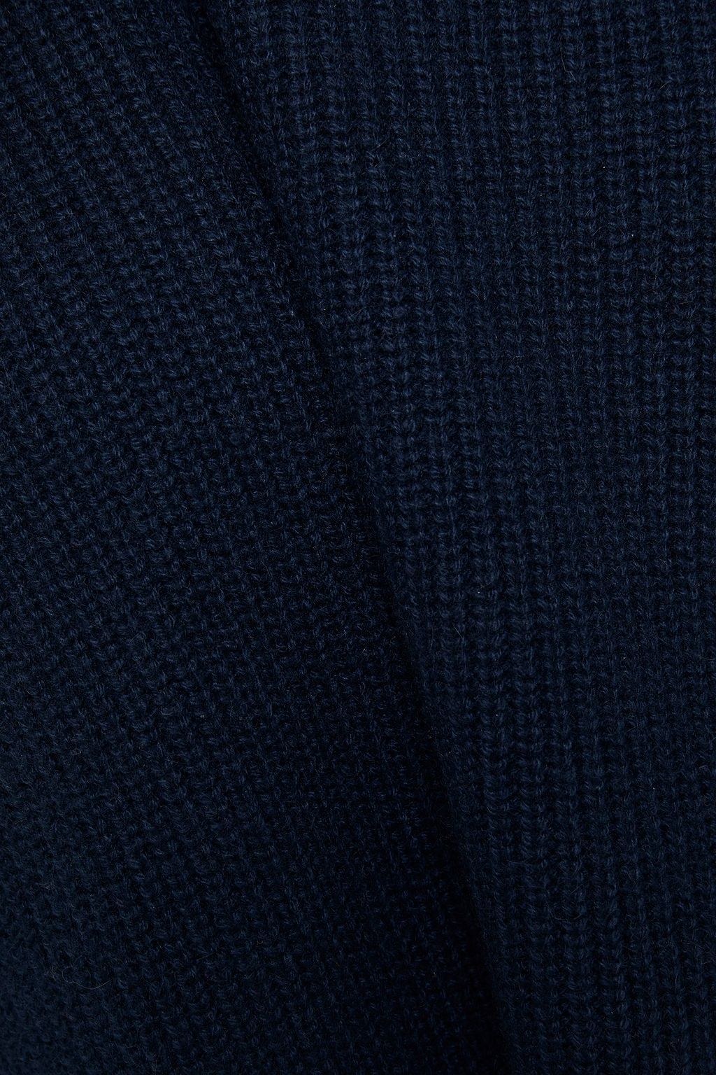 LORO PIANA Bakewell two-tone ribbed cashmere sweater