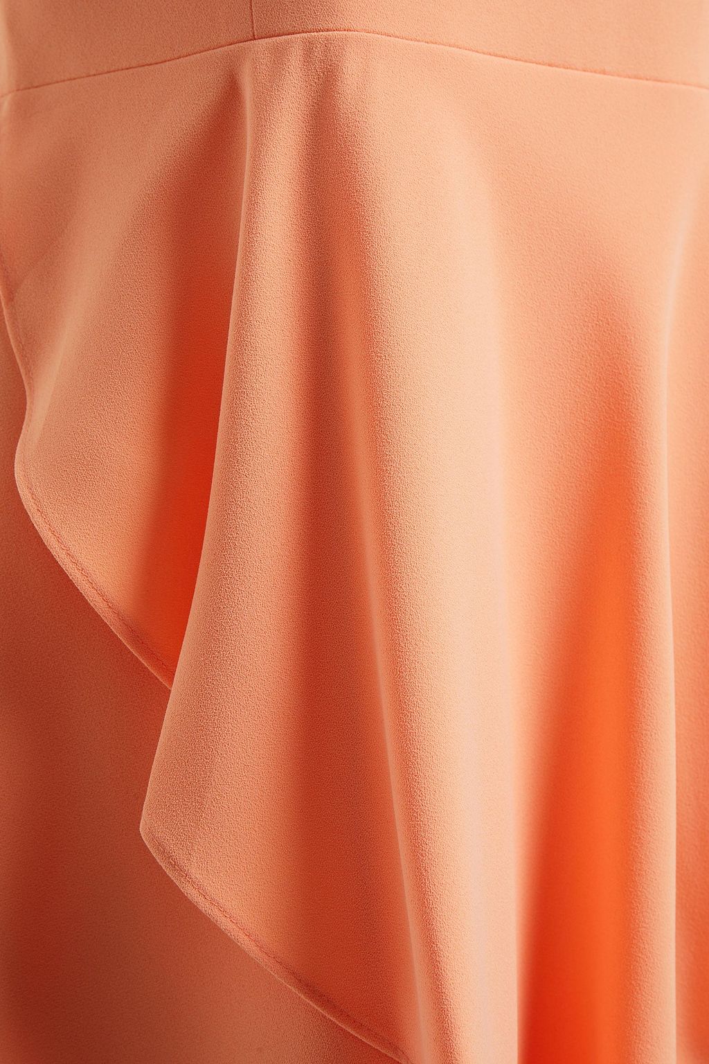 ALICE + OLIVIA Draped crepe mini dress