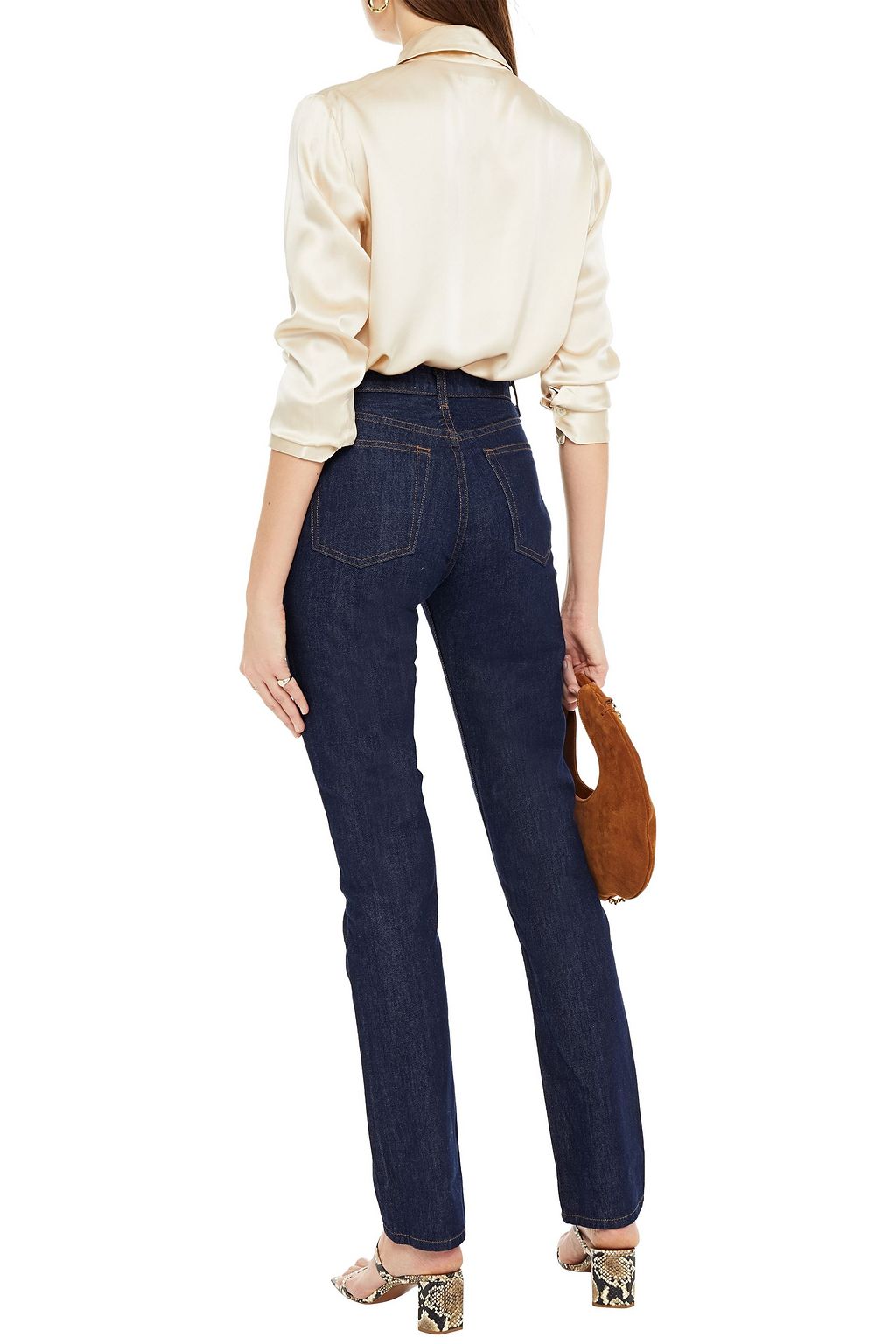 REFORMATION Brooke high-rise straight-leg jeans