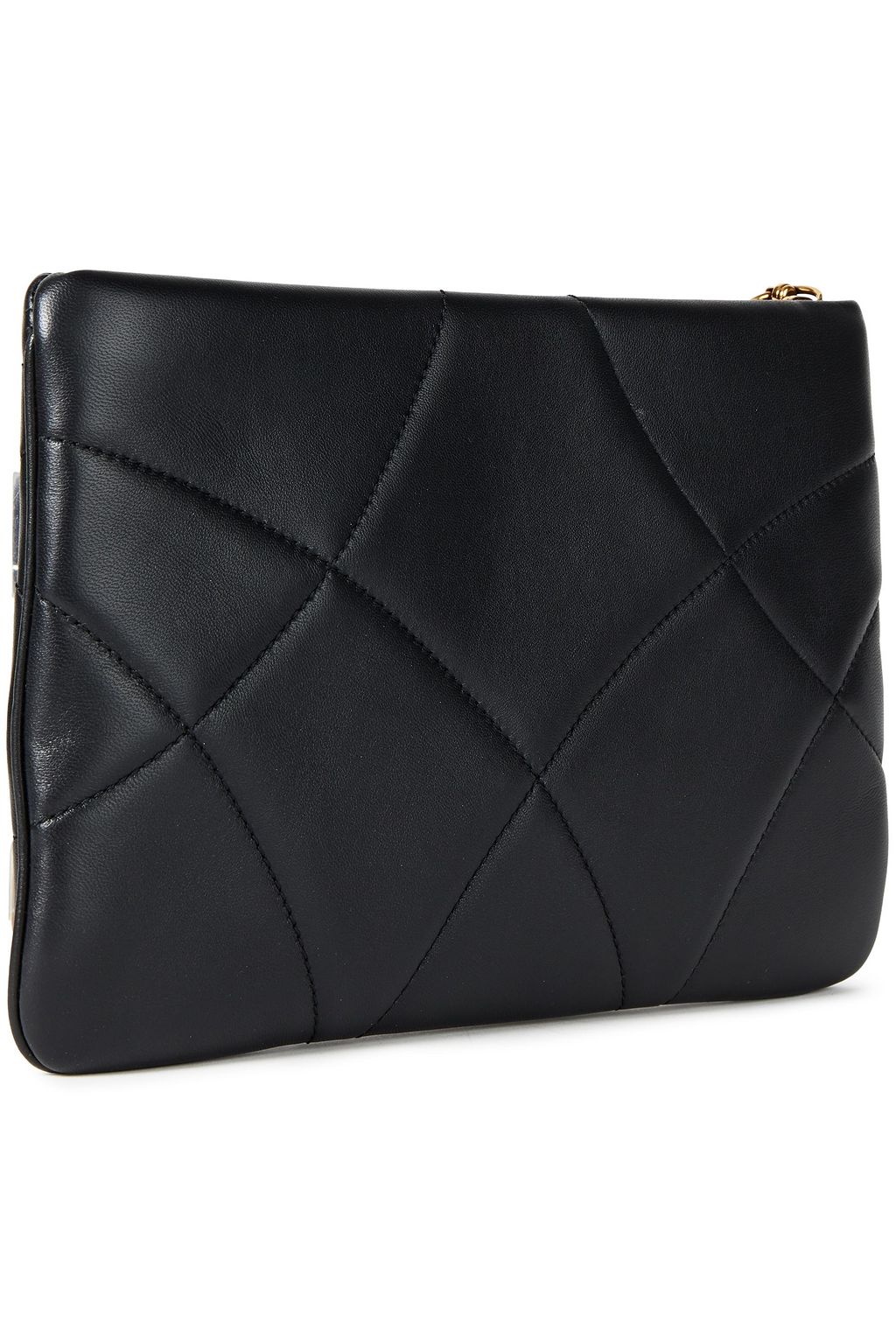 DOLCE&GABBANA Devotion embellished quilted leather pouch