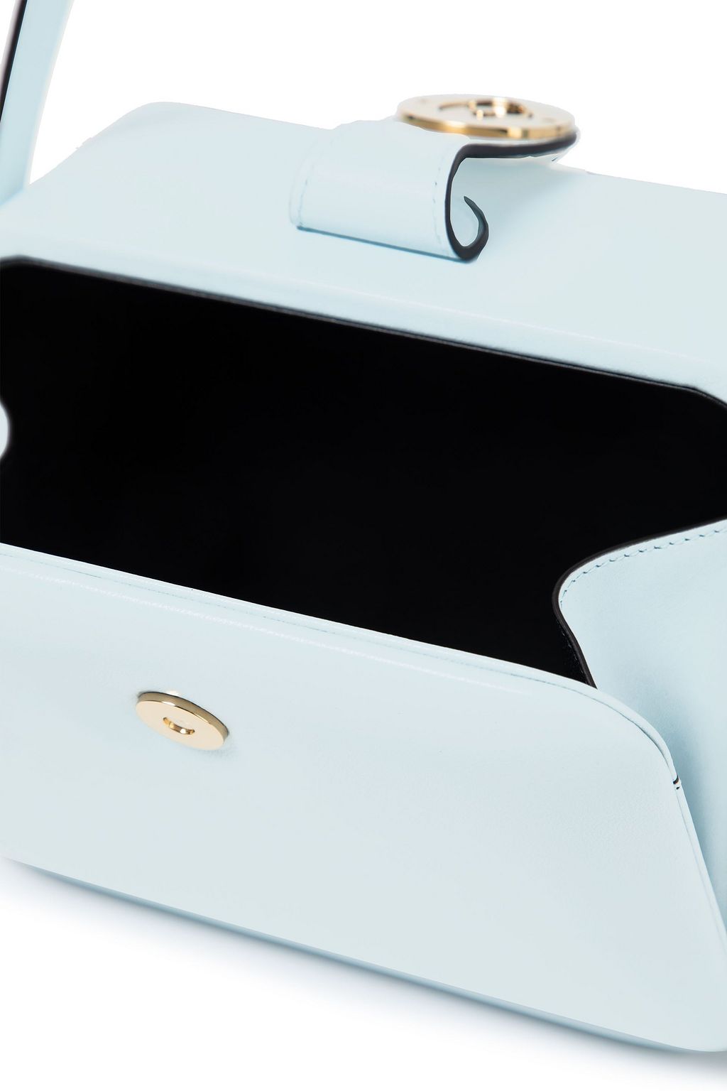 LANVIN Bento Box logo-embellished leather shoulder bag
