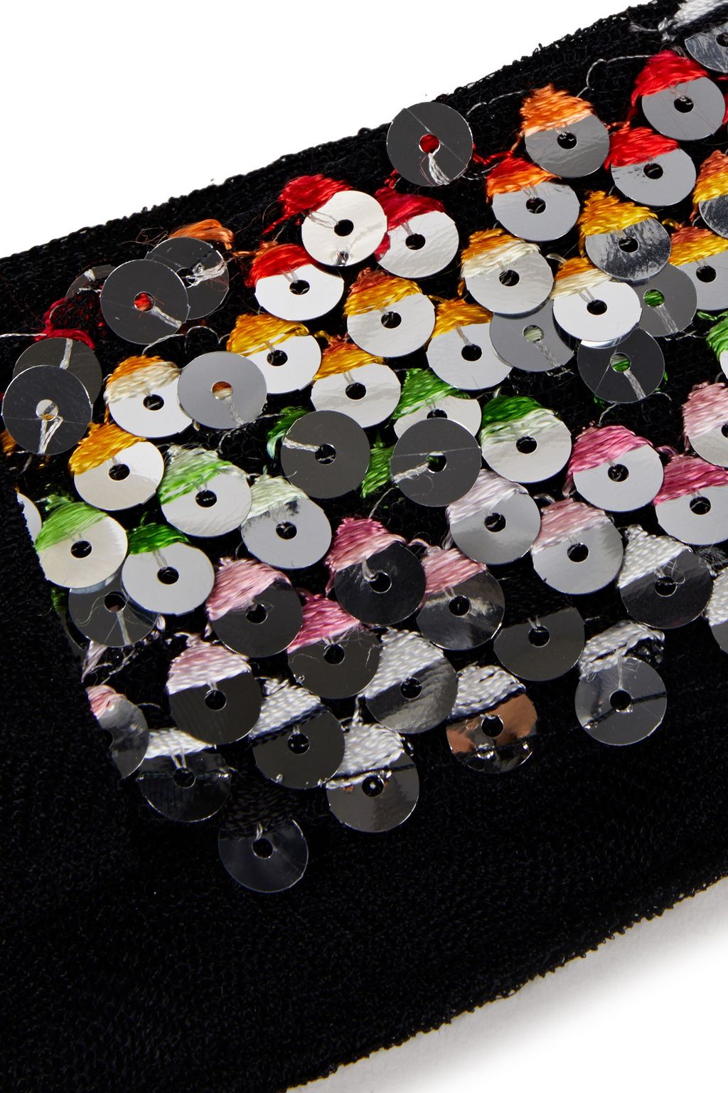 MISSONI MARE Sequin-embellished crochet-knit headband