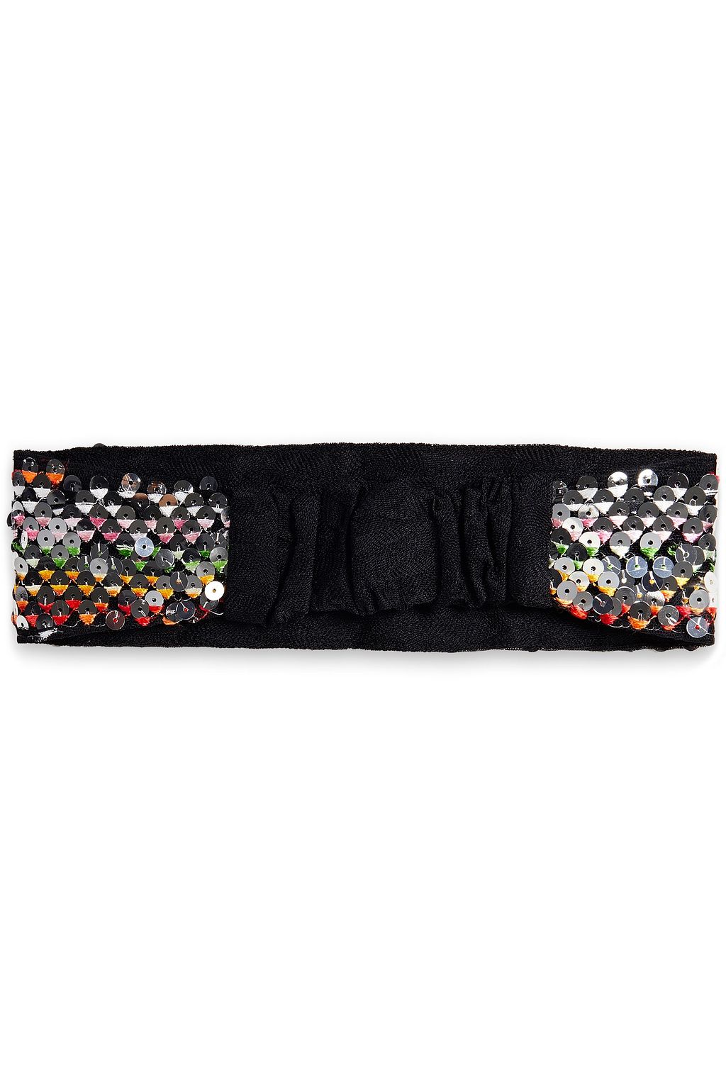 MISSONI MARE Sequin-embellished crochet-knit headband