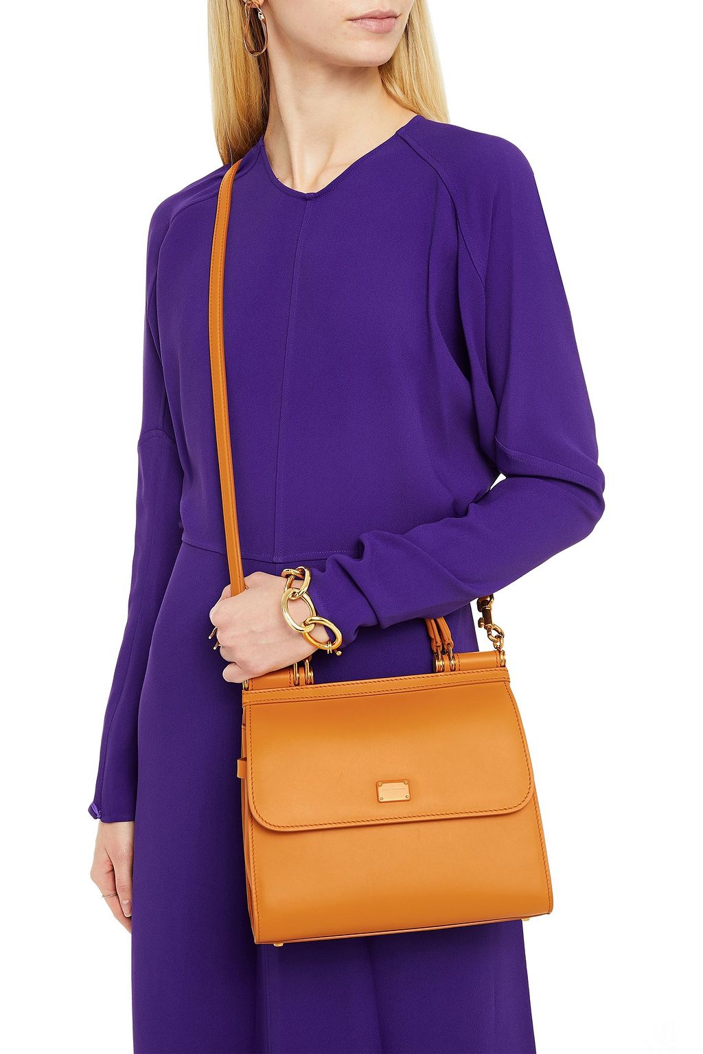 DOLCE&GABBANA Sicily 58 medium leather tote