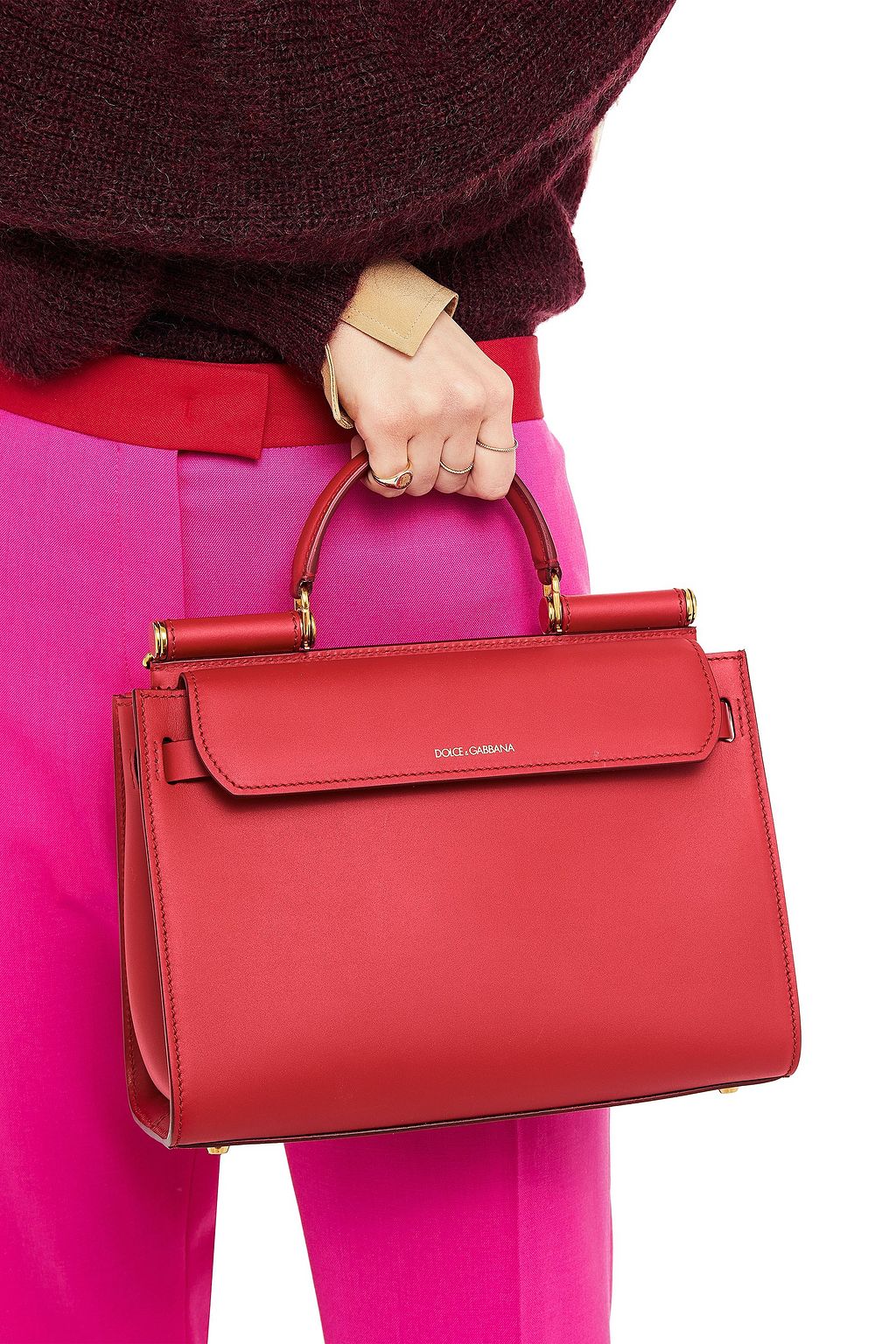 DOLCE&GABBANA Leather tote