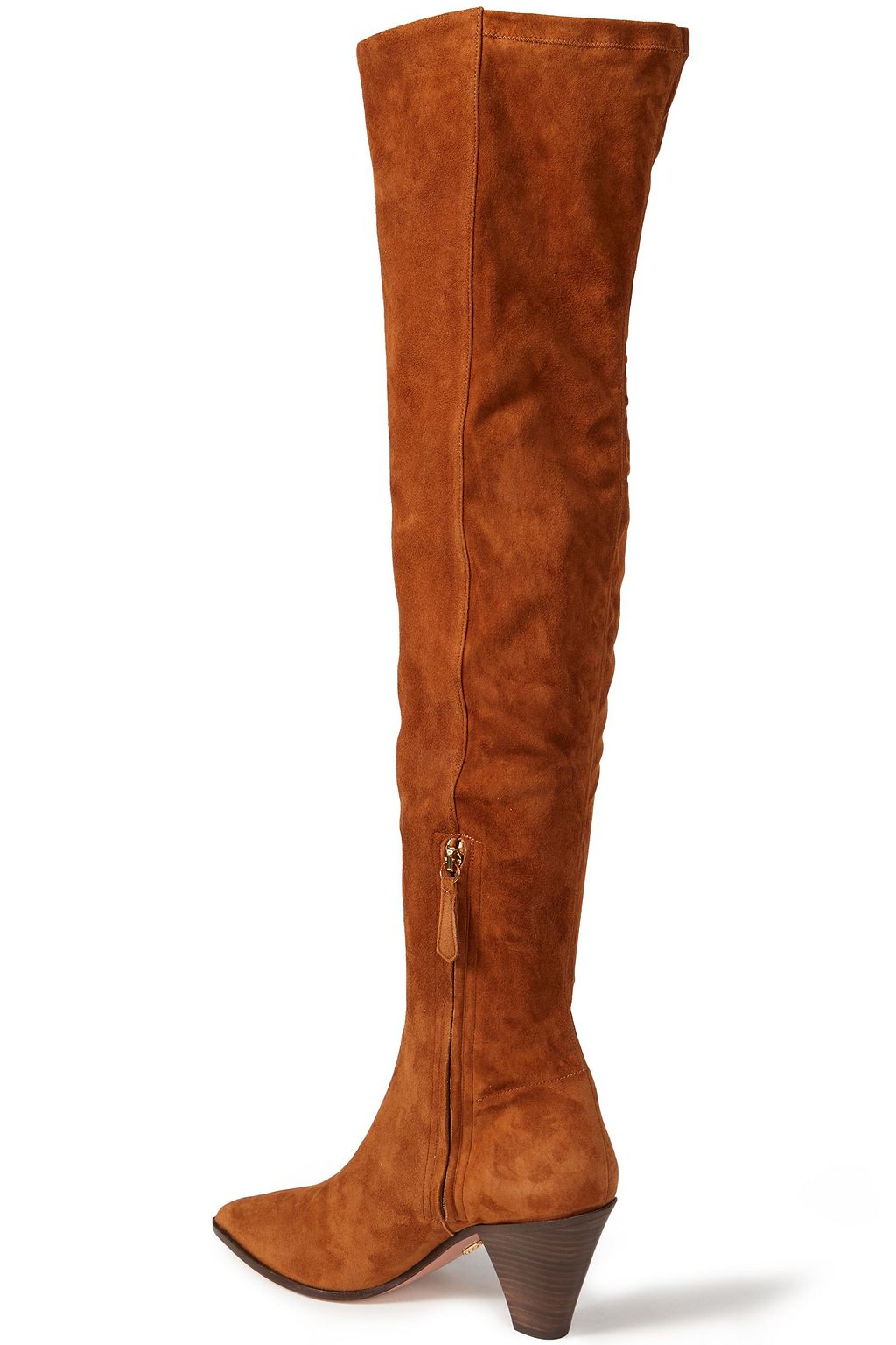 AQUAZZURA Shoreditch 70 suede thigh boots