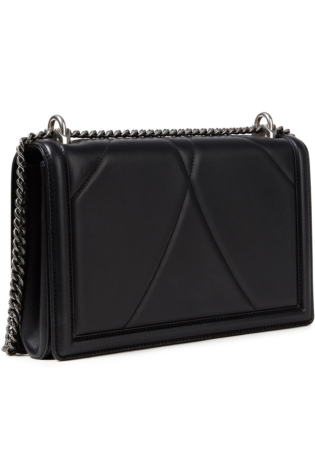 DOLCE&GABBANA Devotion medium embellished quilted leather shoulder bag