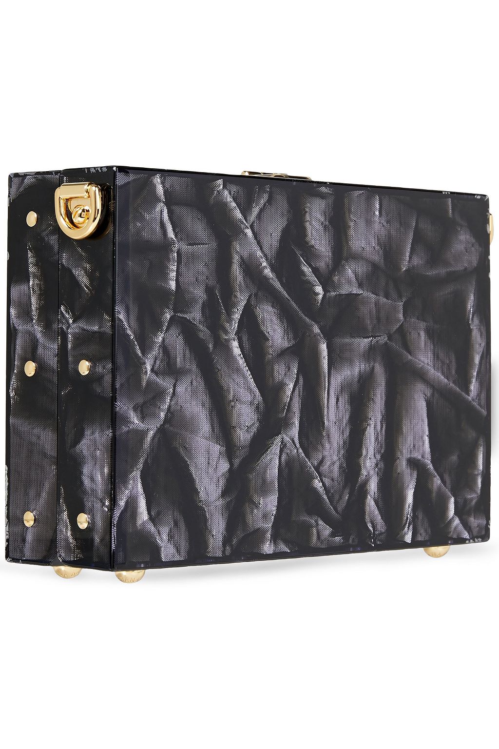 DOLCE&GABBANA Printed acrylic box clutch