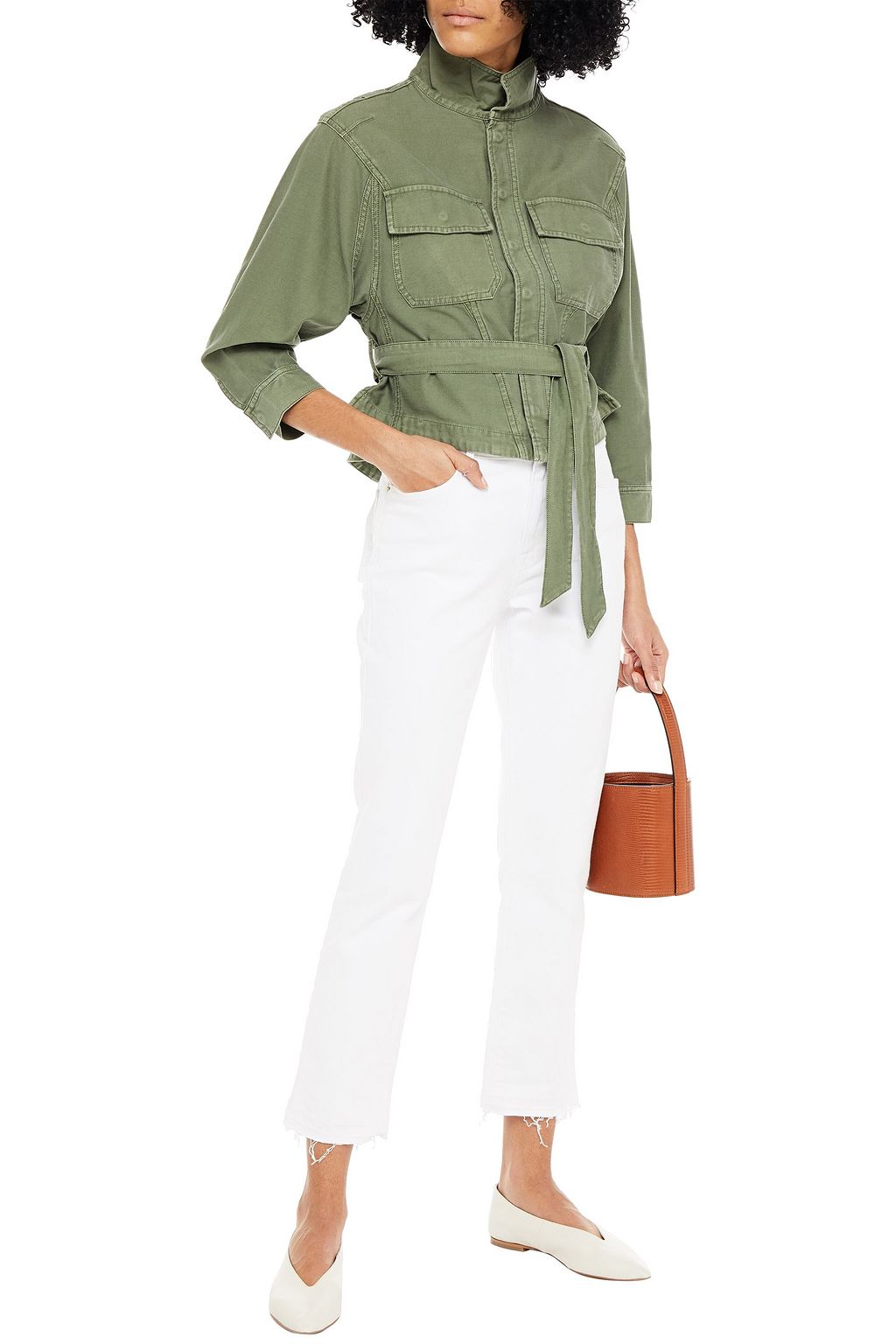 FRAME Le High Straight high-rise straight-leg jeans