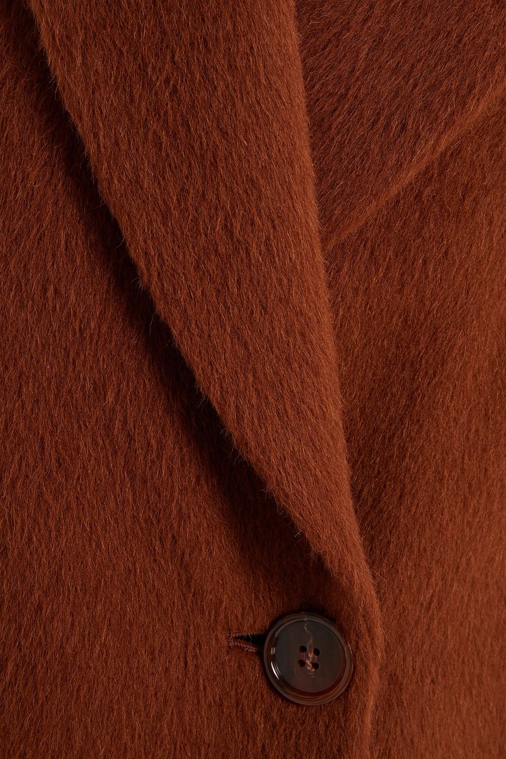 ACNE STUDIOS Double-breasted alpaca and wool-blend coat