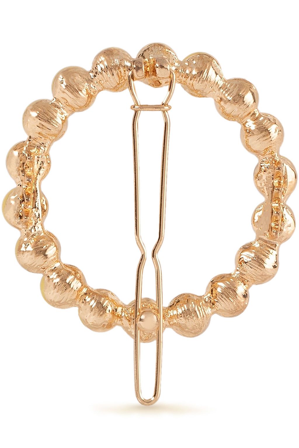 SHRIMPS Albia rose gold-tone faux pearl hair clip