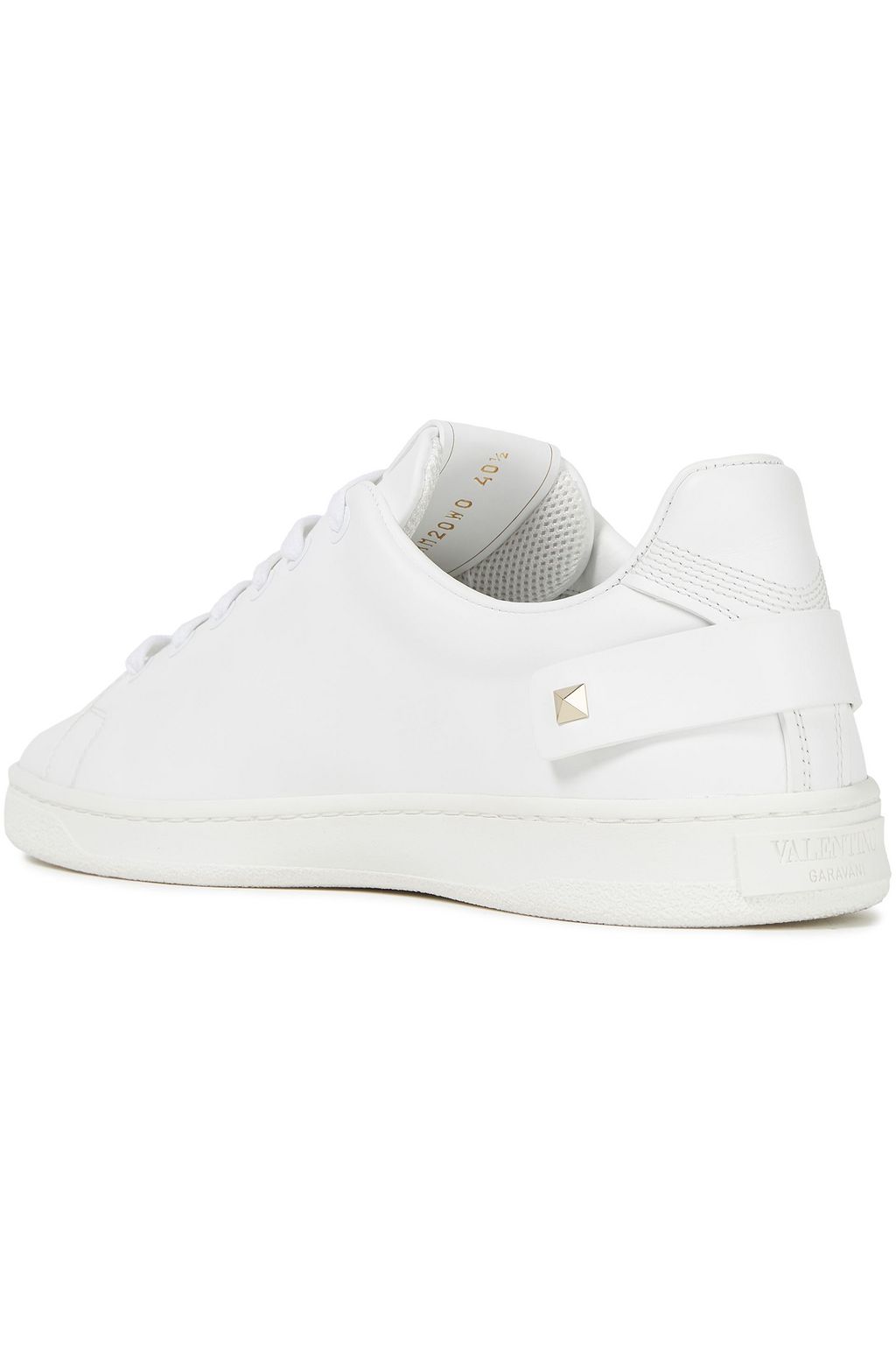 VALENTINO GARAVANI Backnet perforated leather sneakers