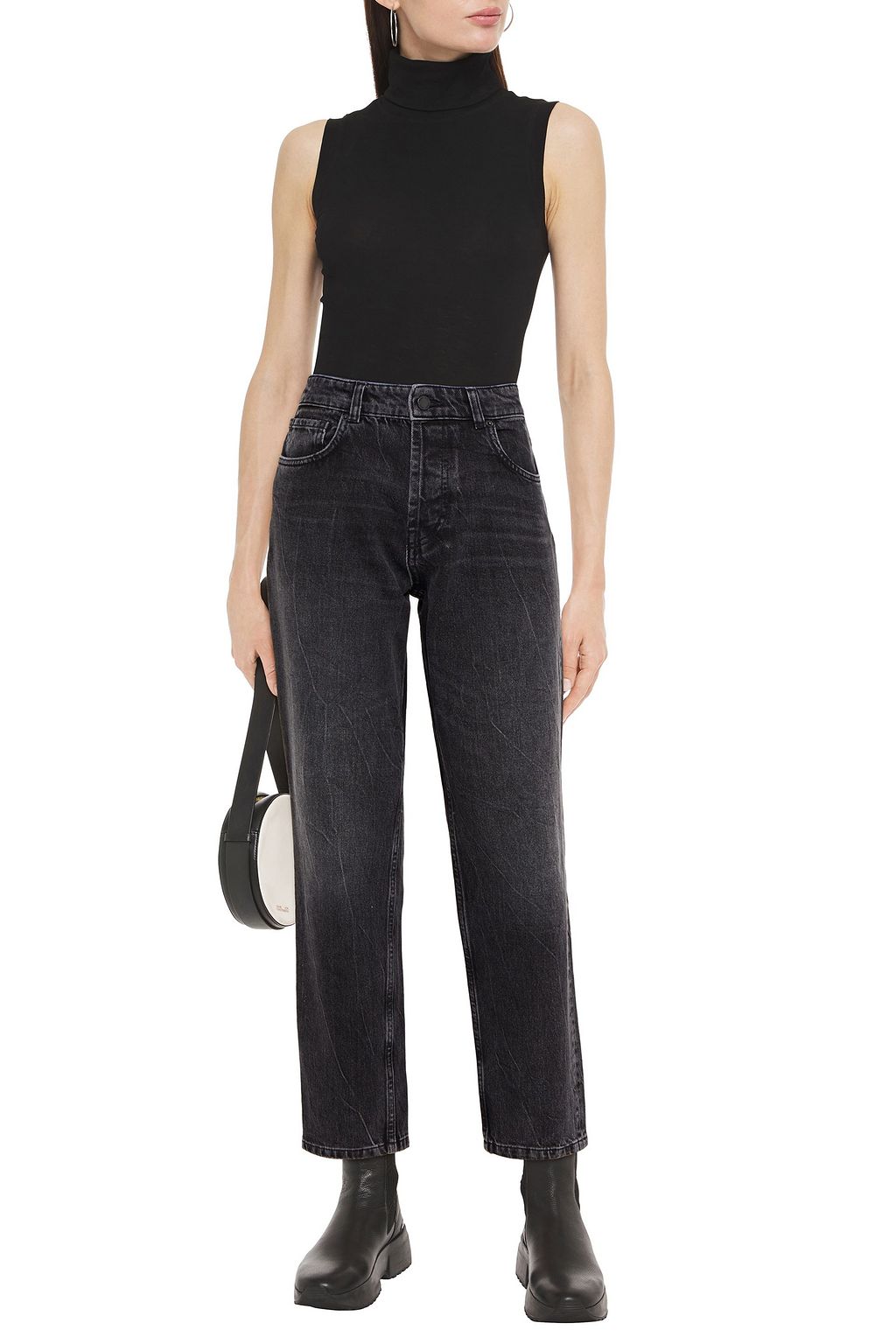 ANINE BING Distressed boyfriend jeans
