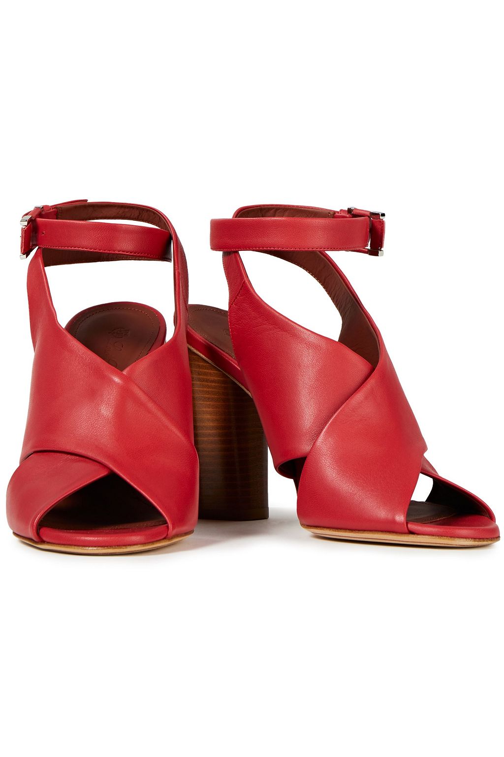 LORO PIANA Emma leather sandals