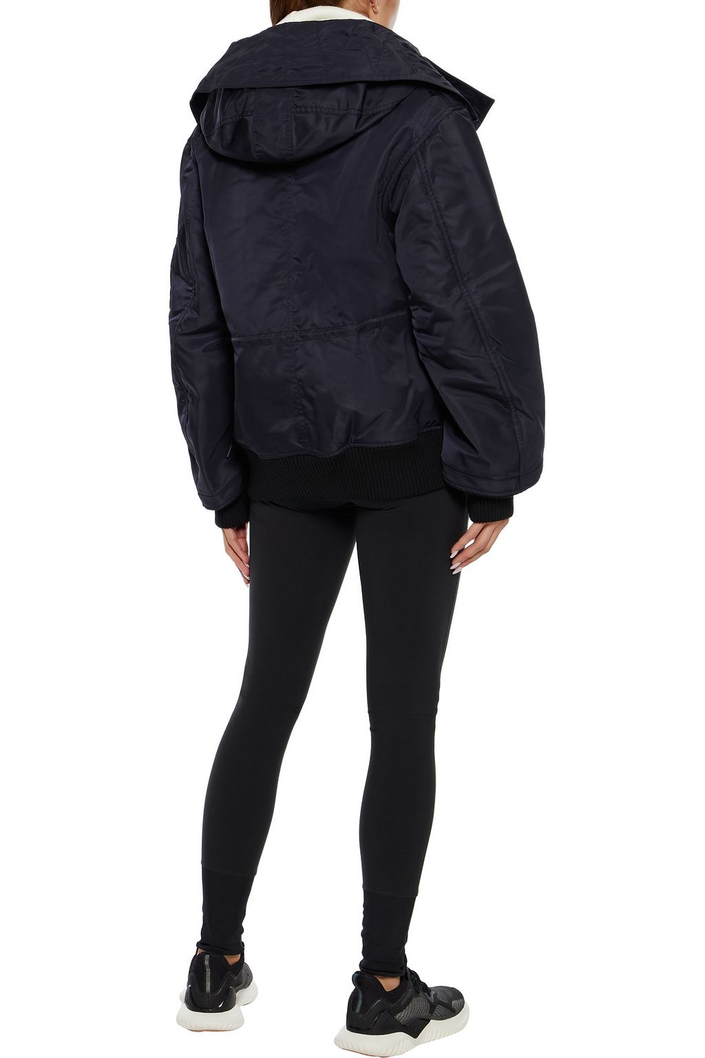 REEBOK X VICTORIA BECKHAM Shell hooded bomber jacket