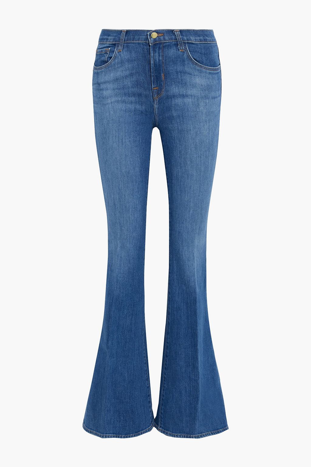 J BRAND Valentina high-rise flared jeans | THE OUTNET