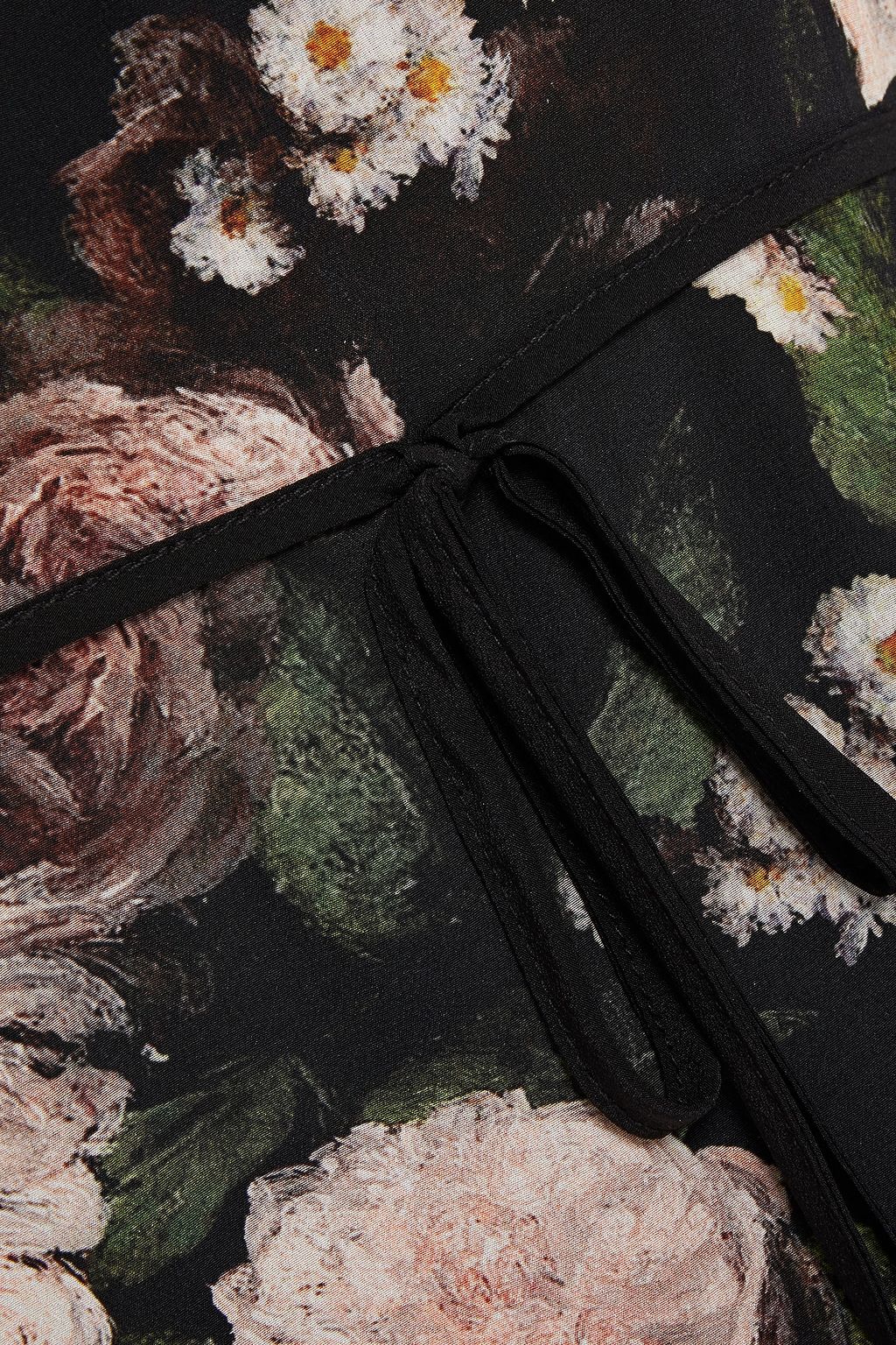 anne floral bow dress
