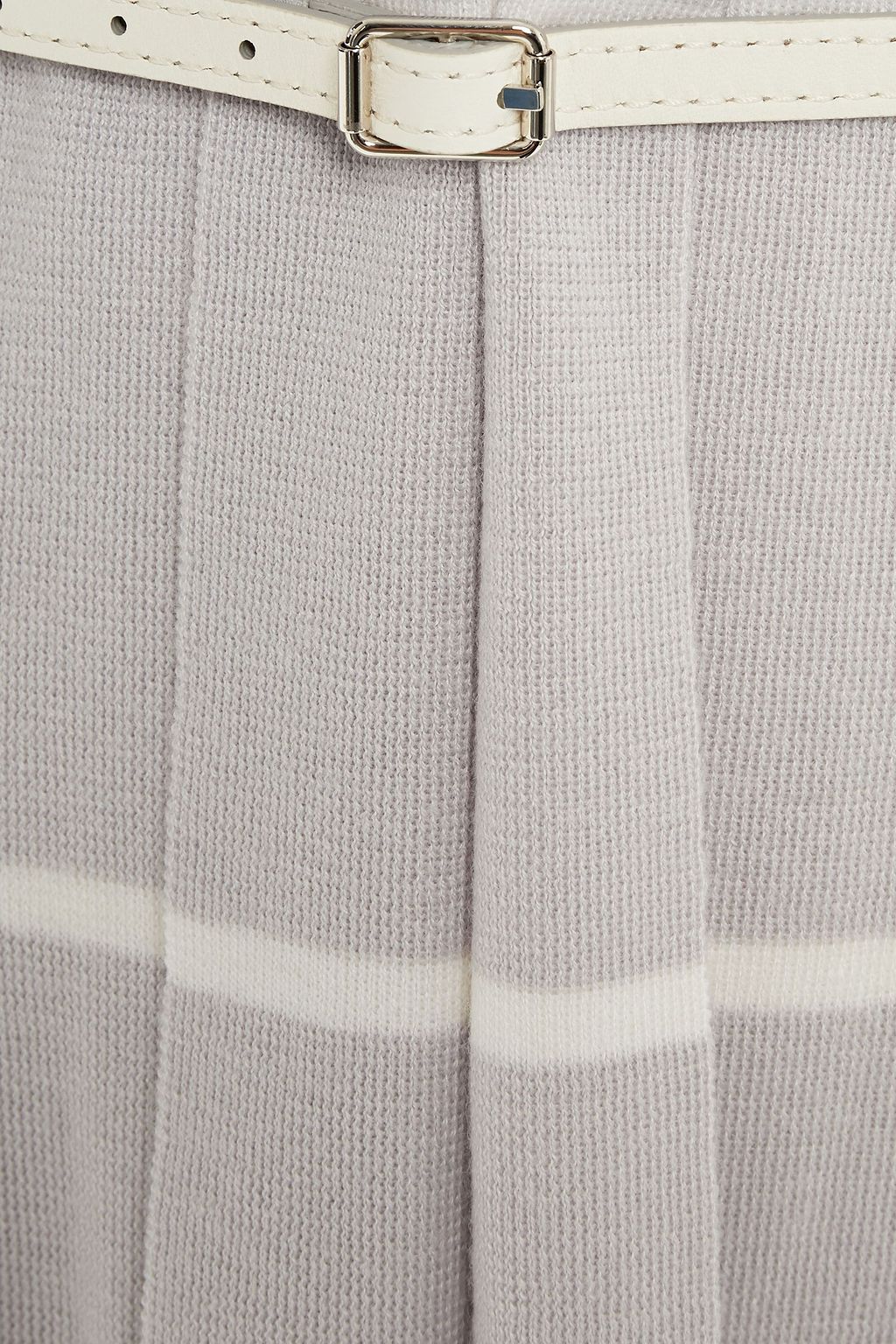 LORO PIANA Bretagne belted striped cashmere cardigan