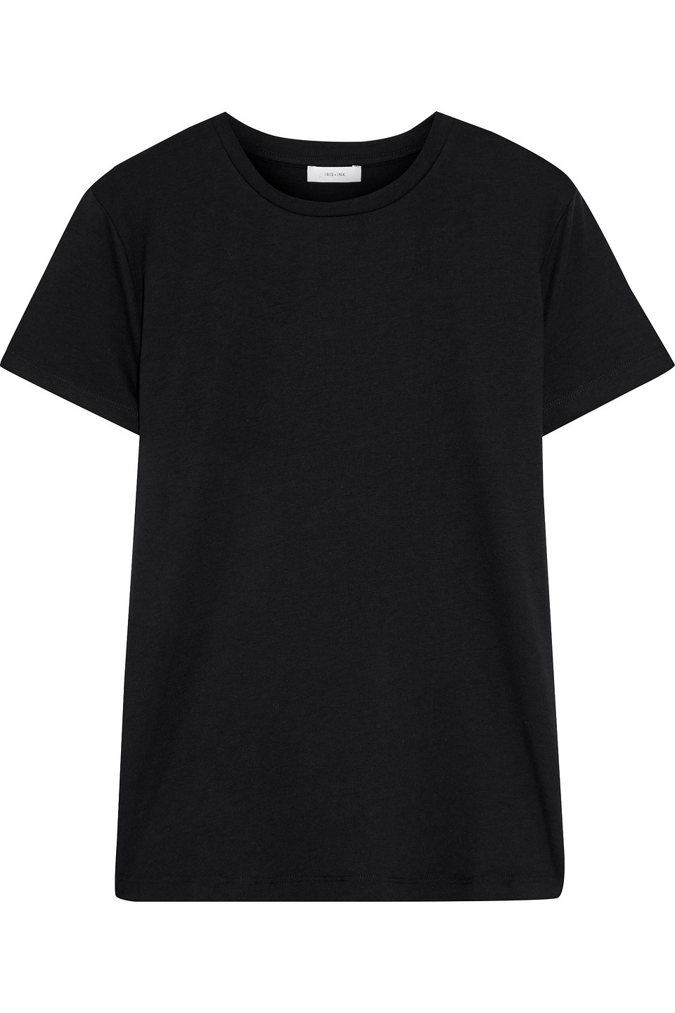 iris & ink - freya jersey t-shirt - black - uk/au 8