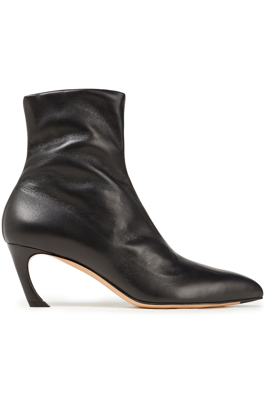 acne studios leather ankle boots