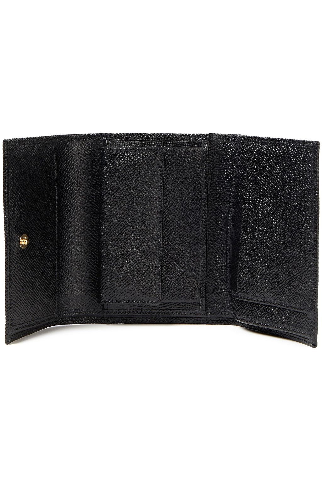 DOLCE&GABBANA Textured-leather wallet