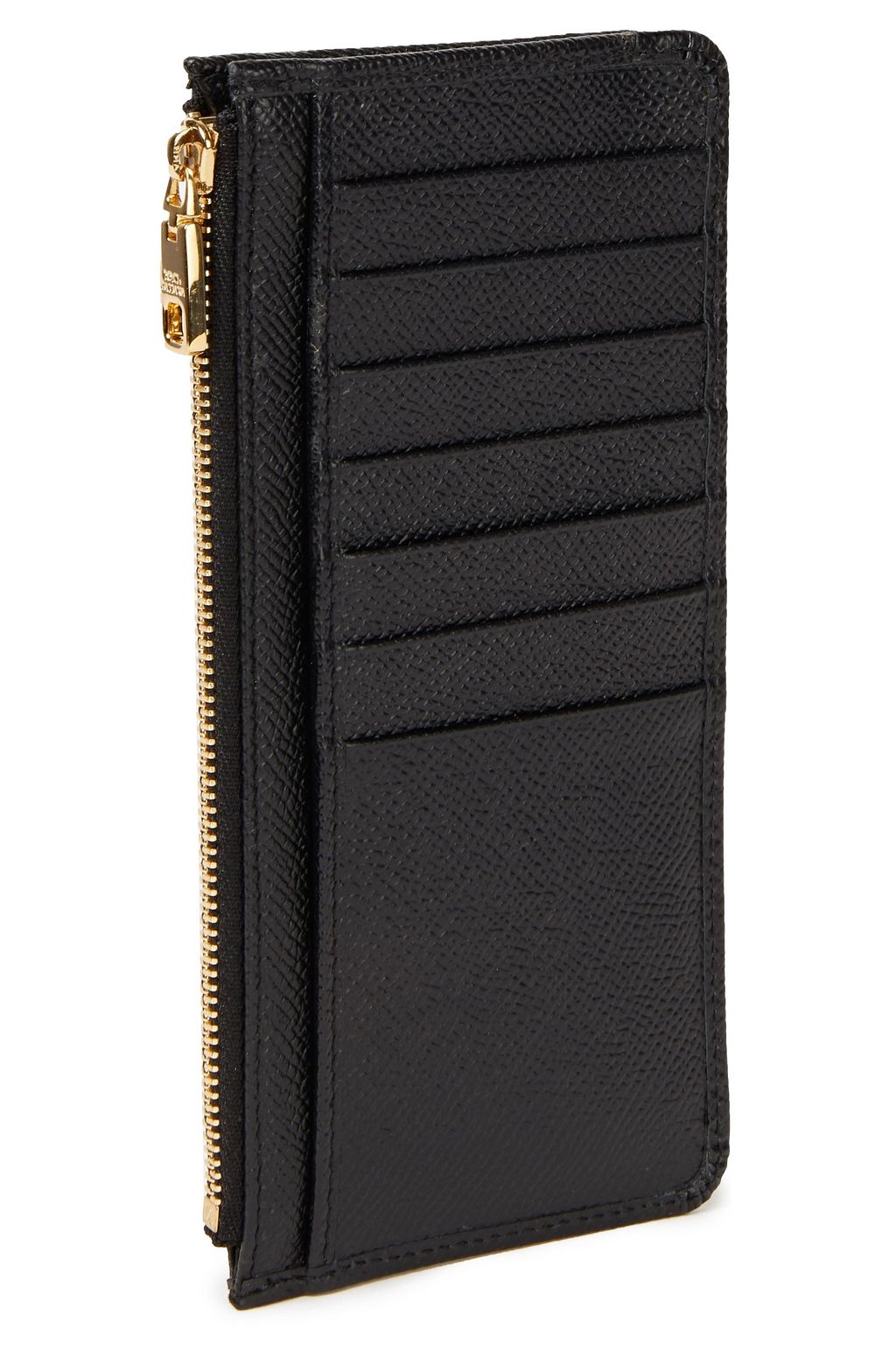 DOLCE&GABBANA Textured-leather cardholder