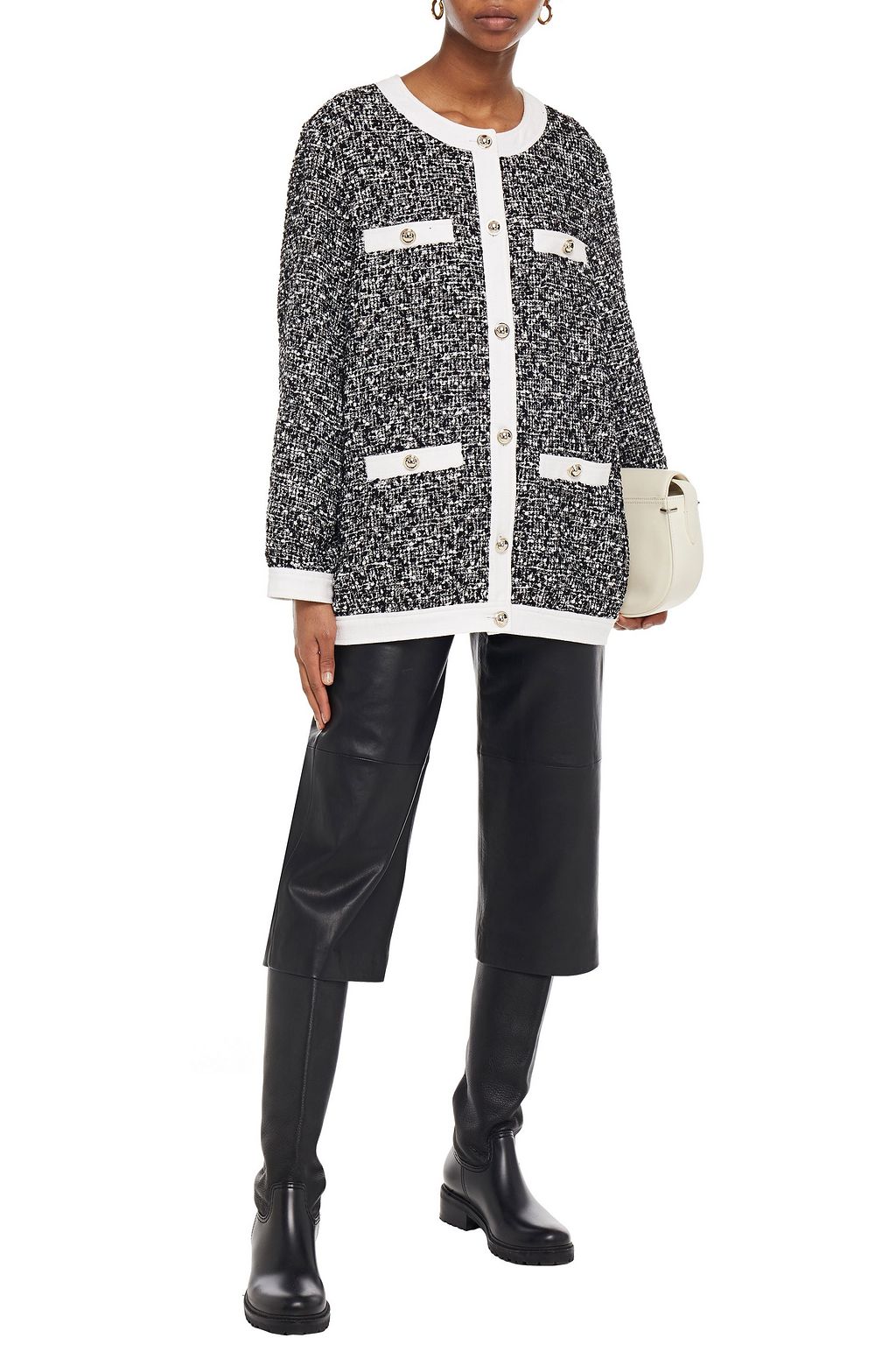 CLAUDIE PIERLOT Bouclé-tweed jacket