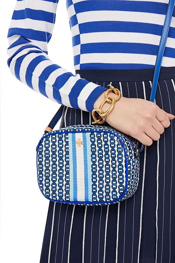 tory burch blue purse