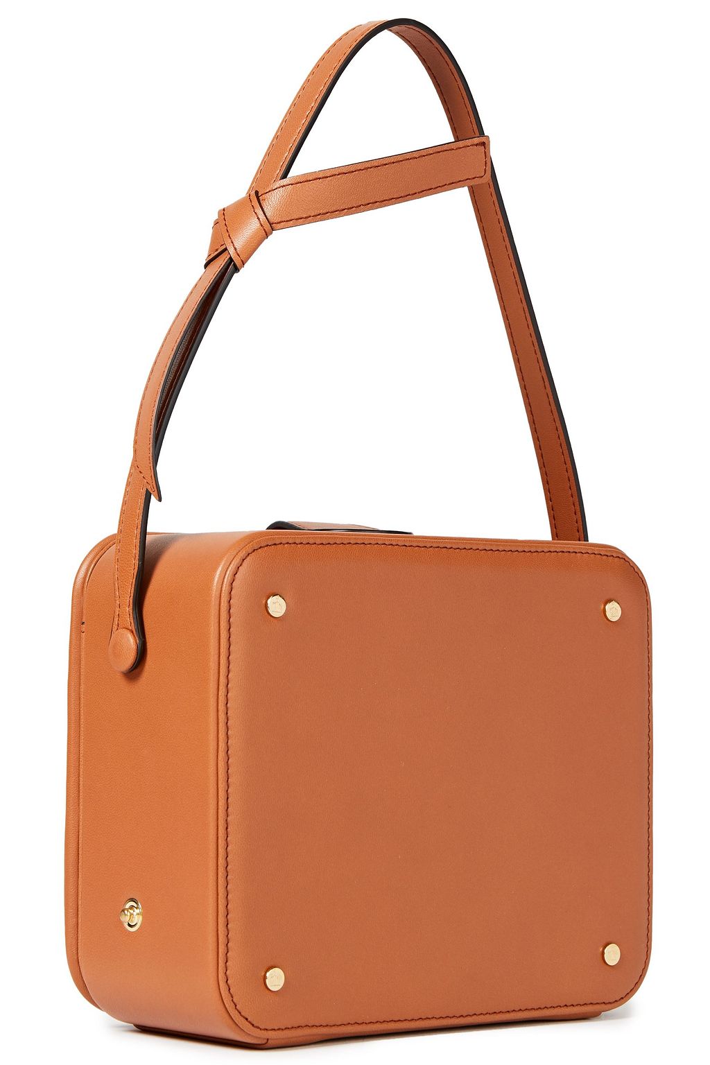 LANVIN Bento Box logo-embellished leather shoulder bag