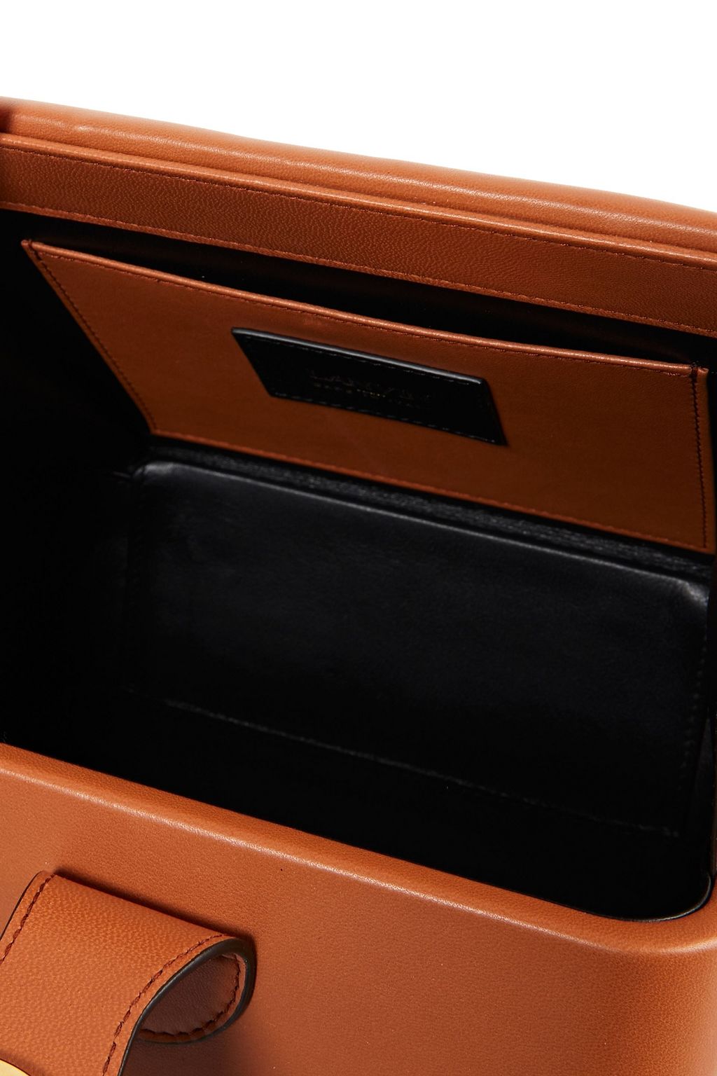 LANVIN Bento Box logo-embellished leather shoulder bag