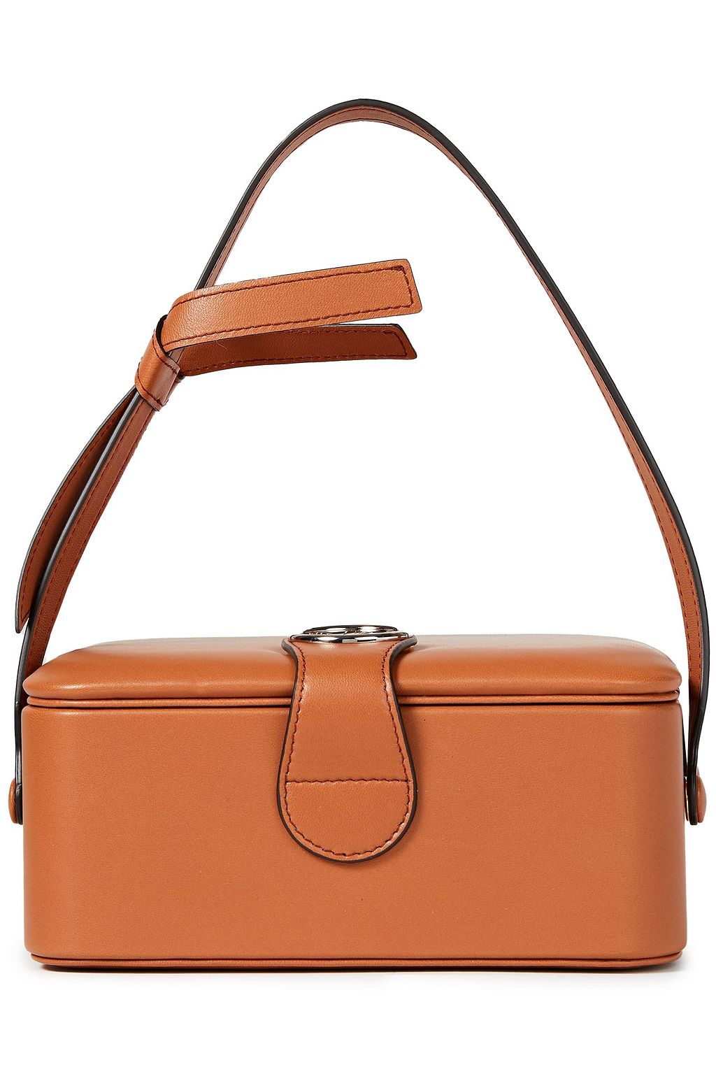 LANVIN Bento Box logo-embellished leather shoulder bag