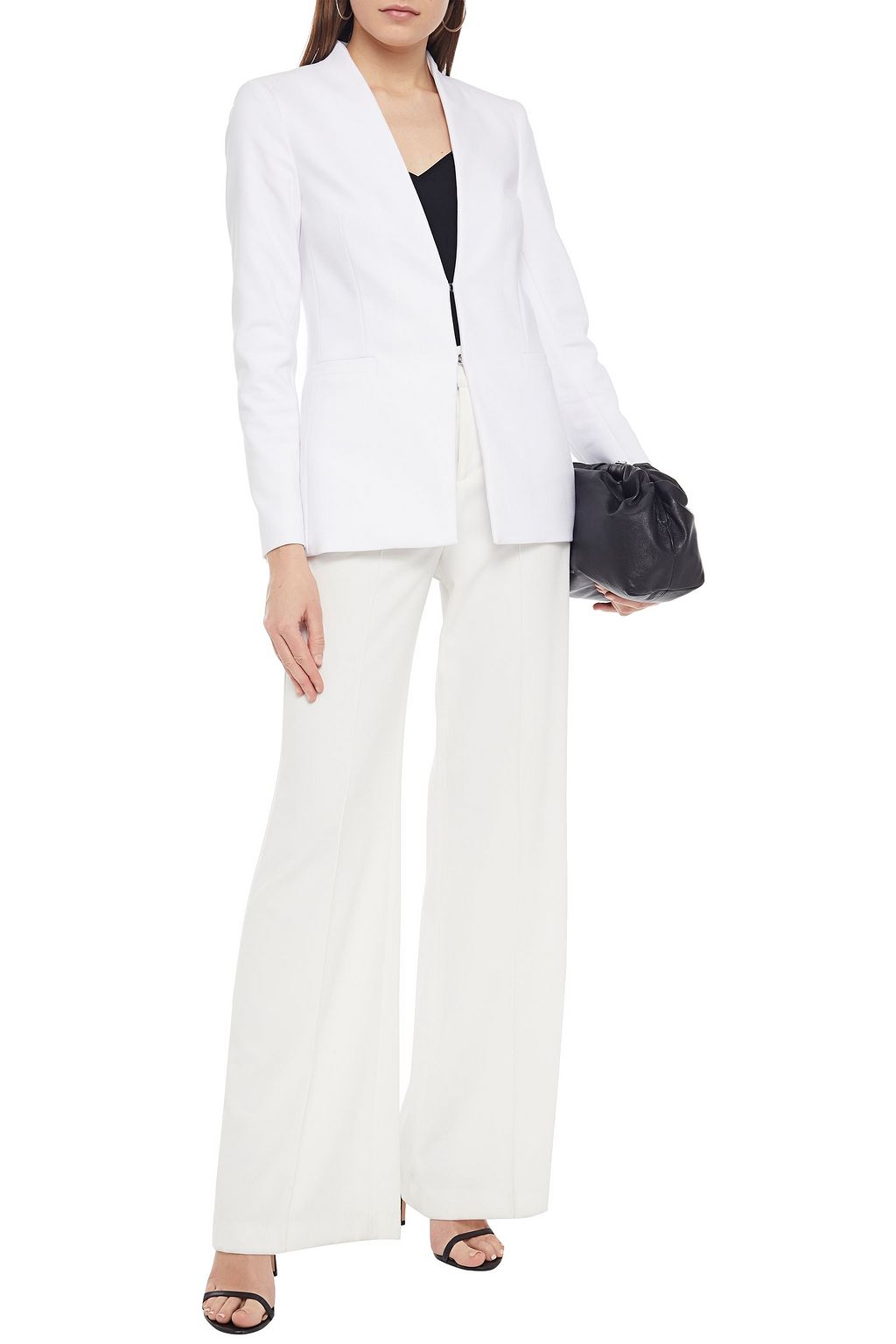 ALICE + OLIVIA Jerri cotton-blend blazer