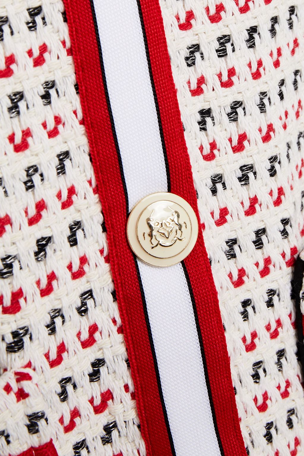 MAJE Cotton-blend tweed jacket