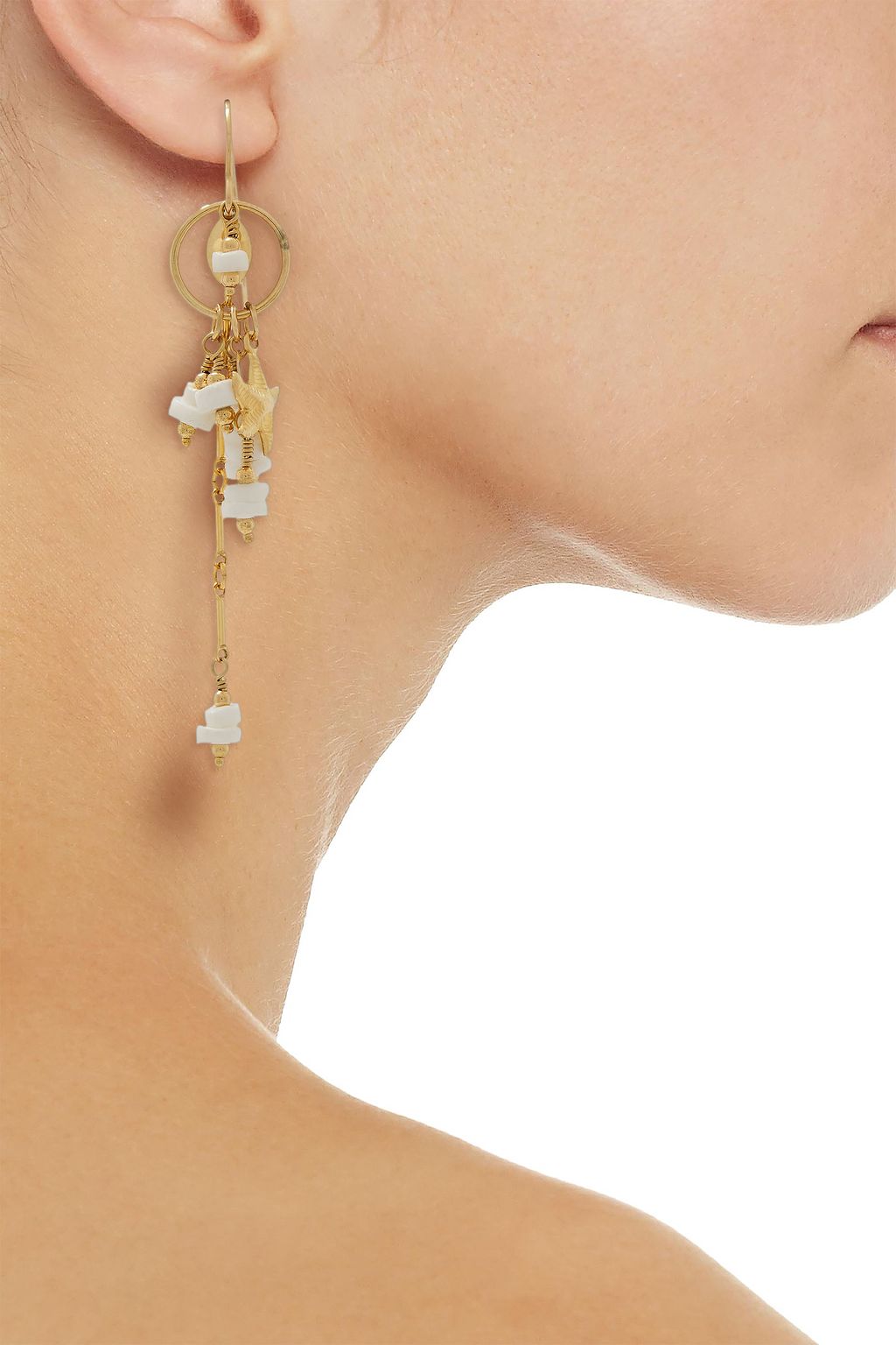 ZIMMERMANN Gold-tone stone earrings