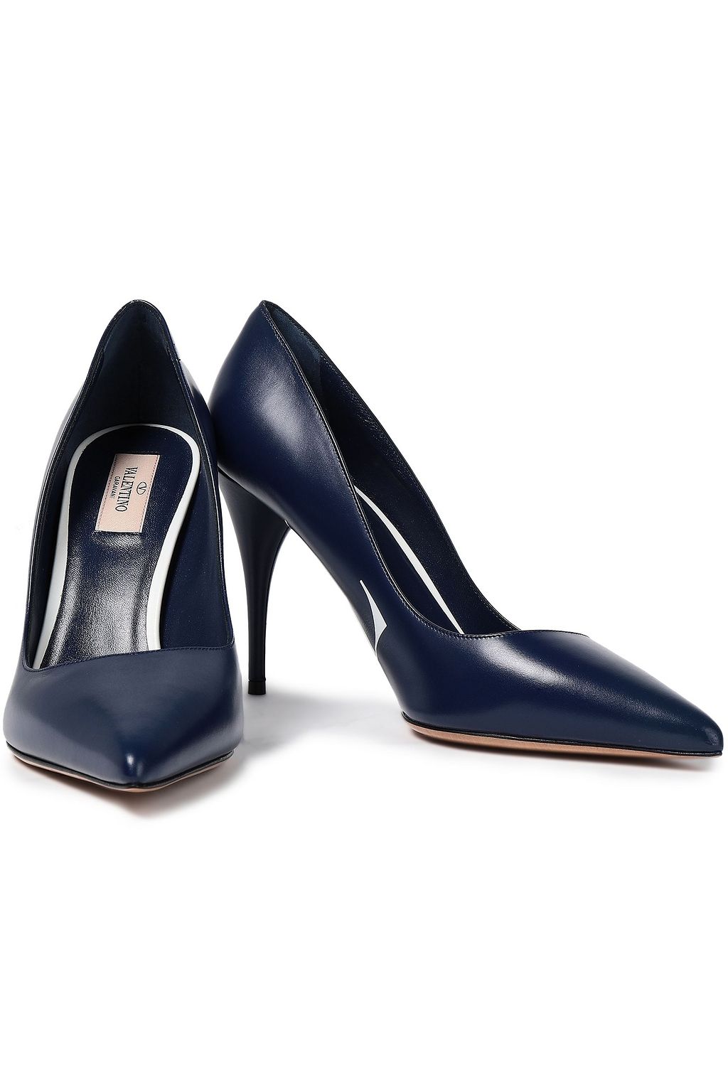 VALENTINO GARAVANI VLTN printed leather pumps