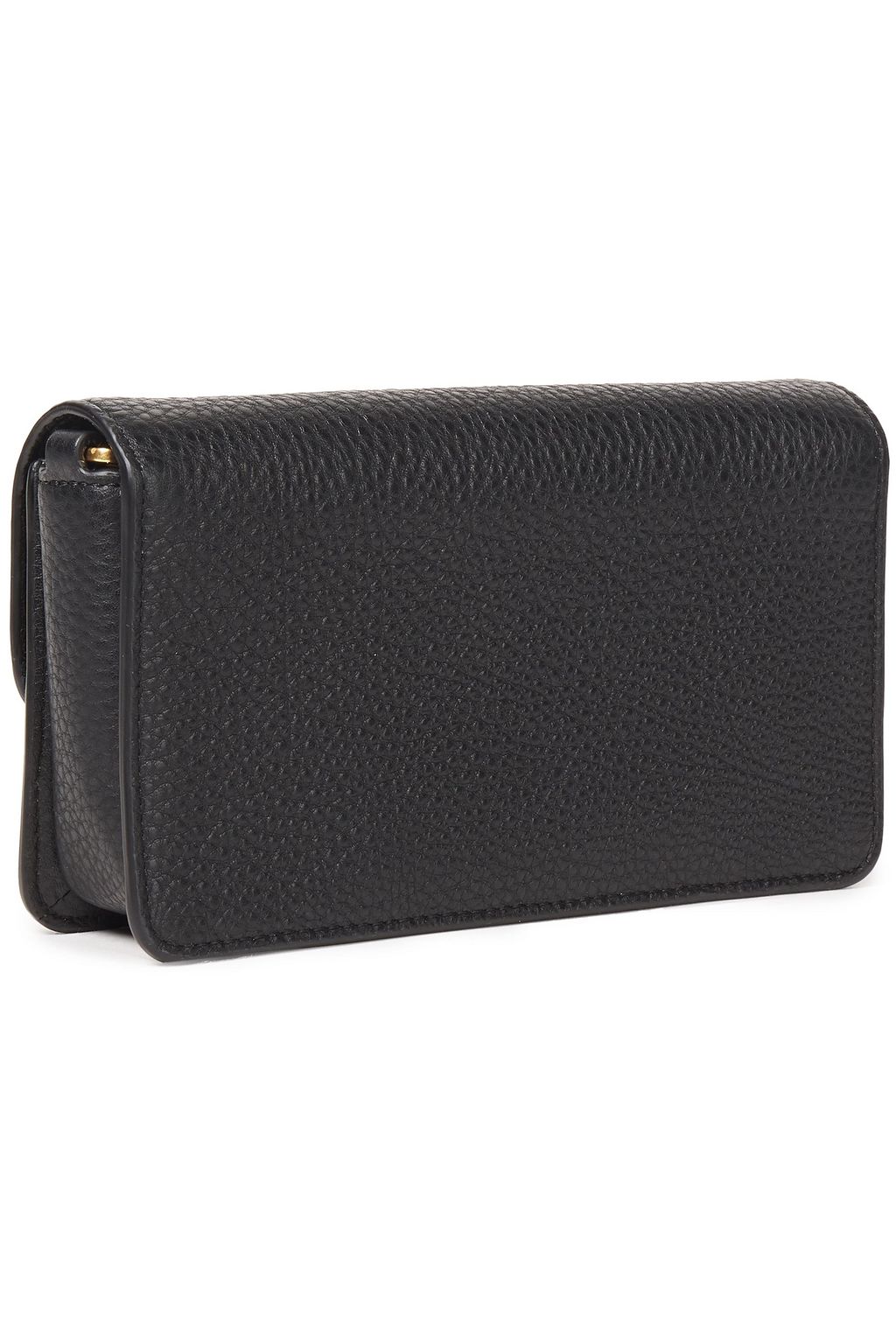 TORY BURCH Chelsea pebbled-leather clutch