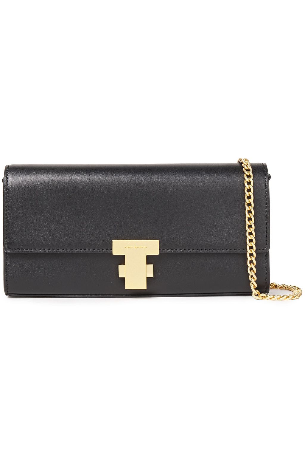 TORY BURCH Juliette leather clutch