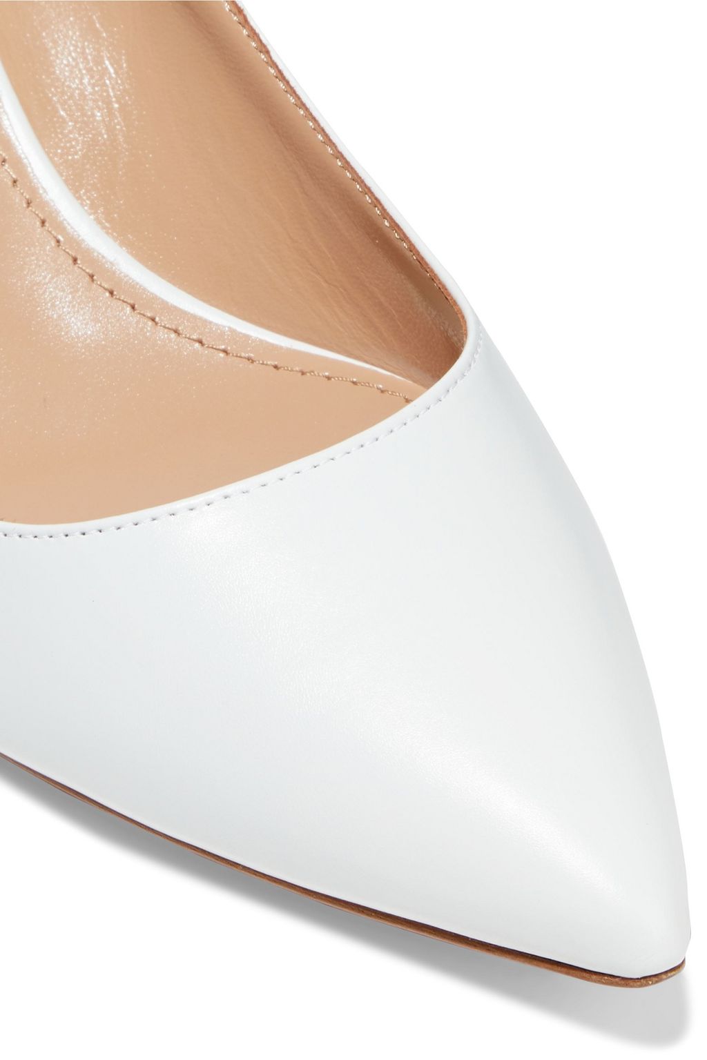 AQUAZZURA Kisha 45 leather pumps