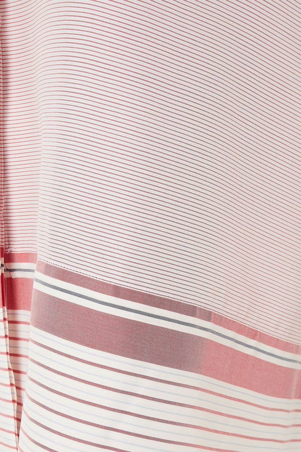 LORO PIANA Ariane gestreiftes Oversized-Hemd aus Seide