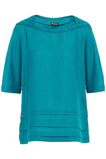 Sonia 33 |pintucked linen blouse