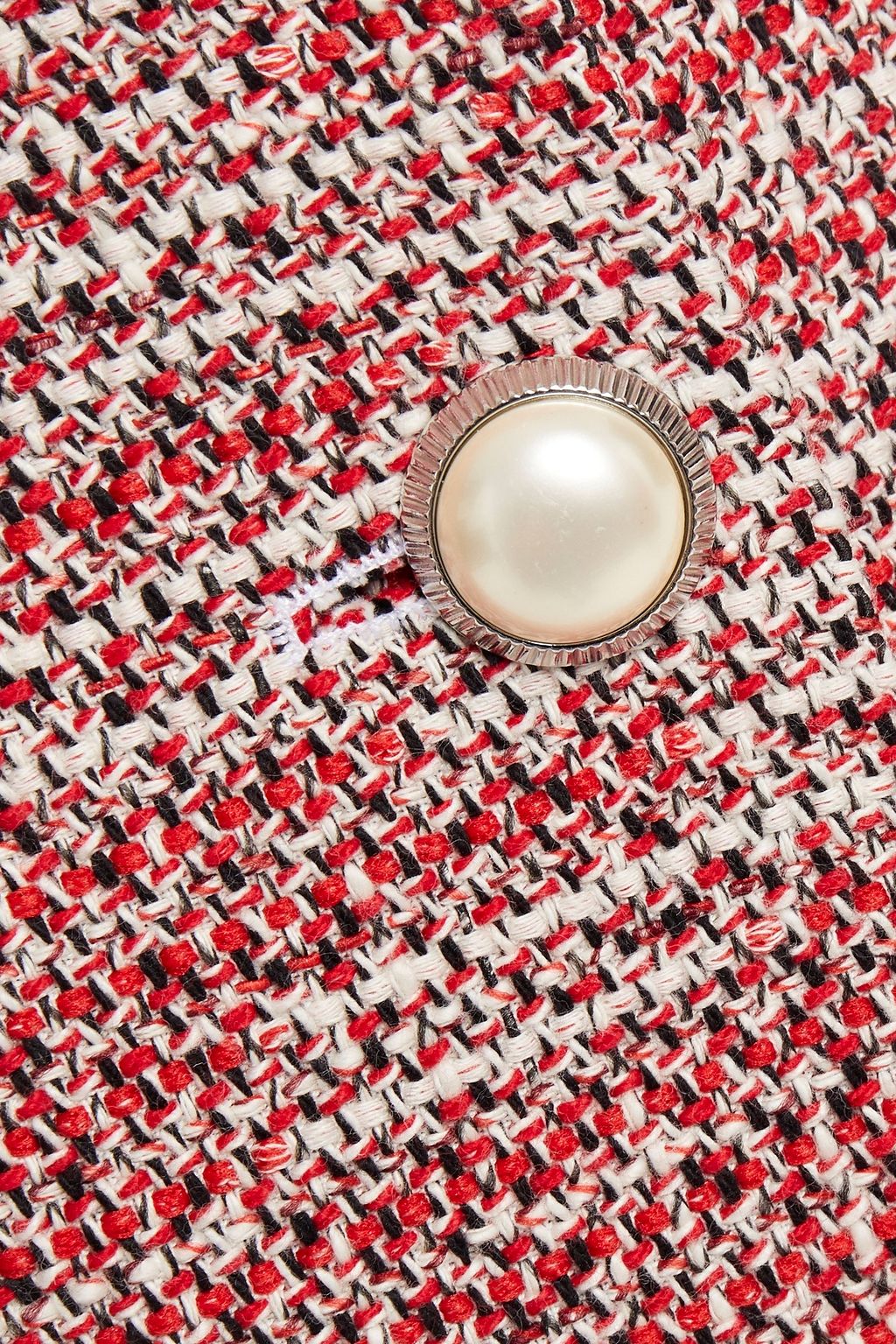 CLAUDIE PIERLOT Cotton-blend tweed mini skirt