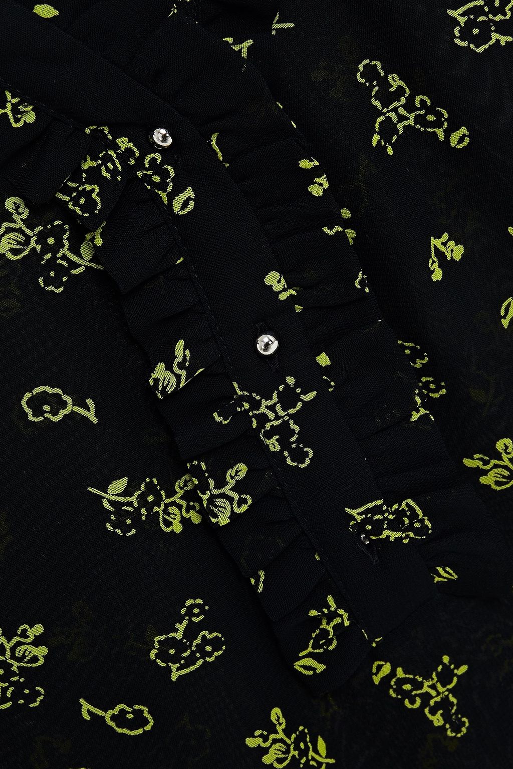 CLAUDIE PIERLOT Birdy floral-print chiffon top