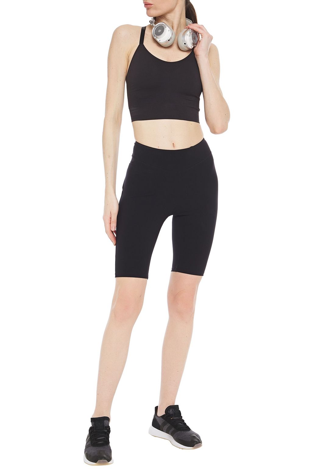 ADIDAS Printed stretch sports bra
