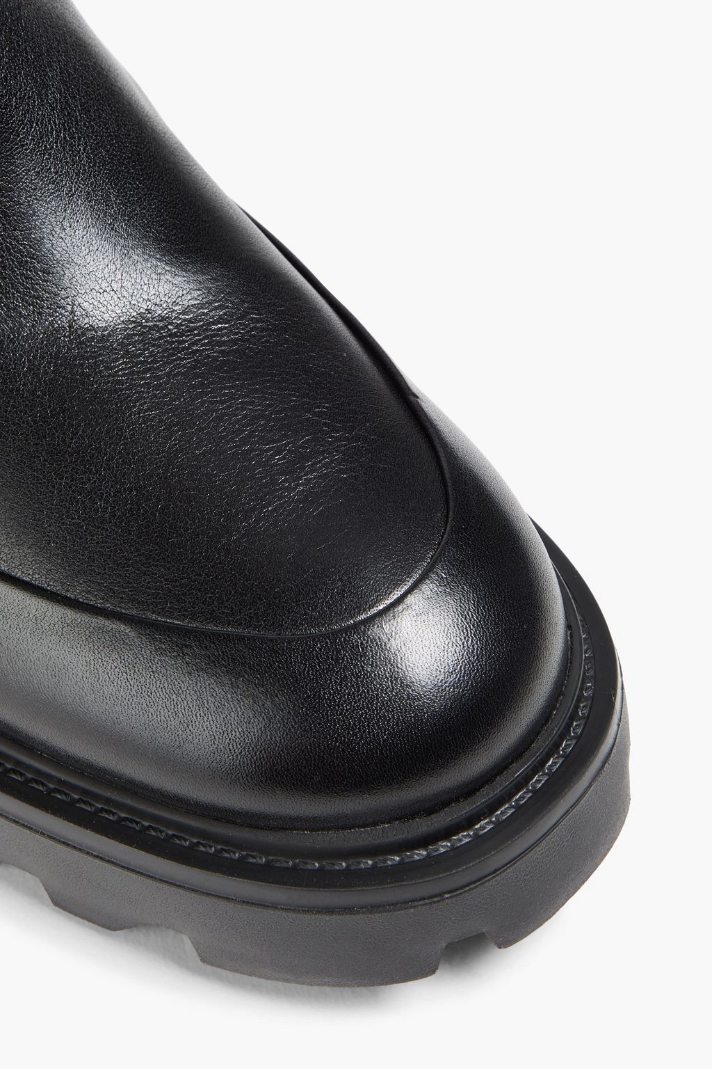 TOD'S Two-tone leather boots