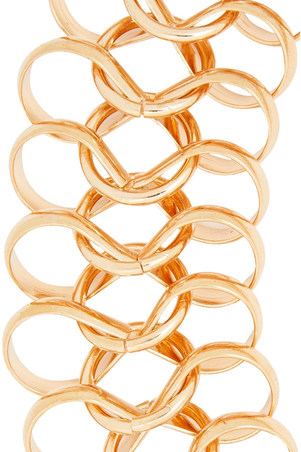 KENNETH JAY LANE Gold-plated necklace